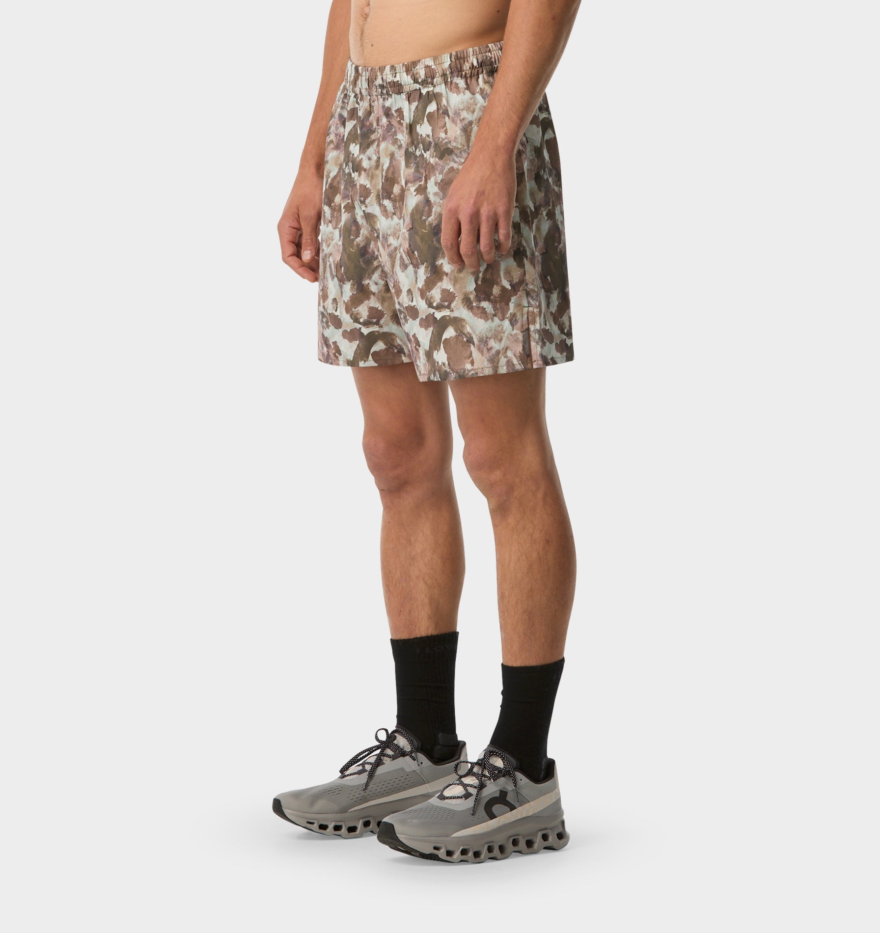 Active 5 Inch Core Short - Paint Camo