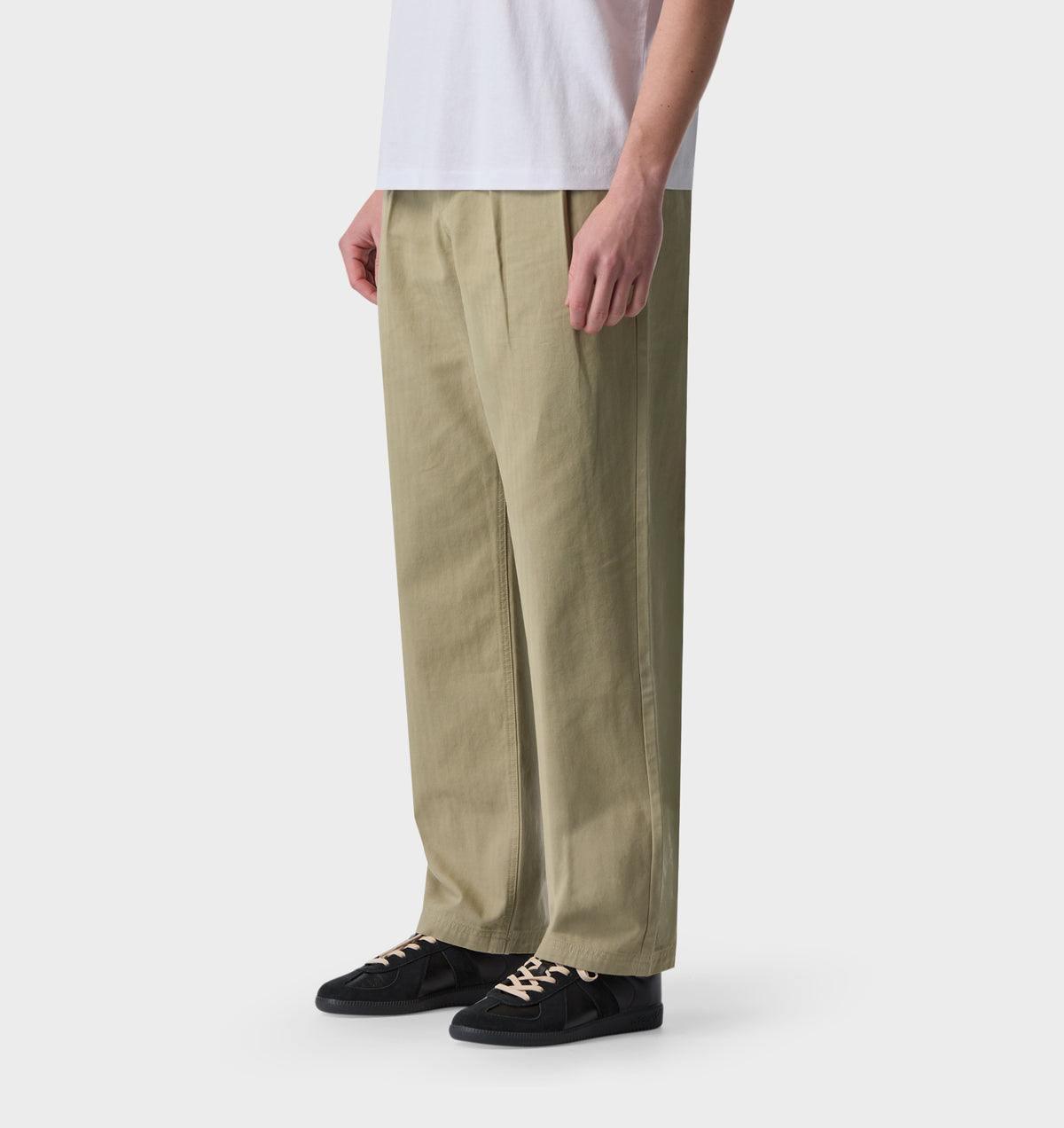 Twin Pleat Pant - Dune