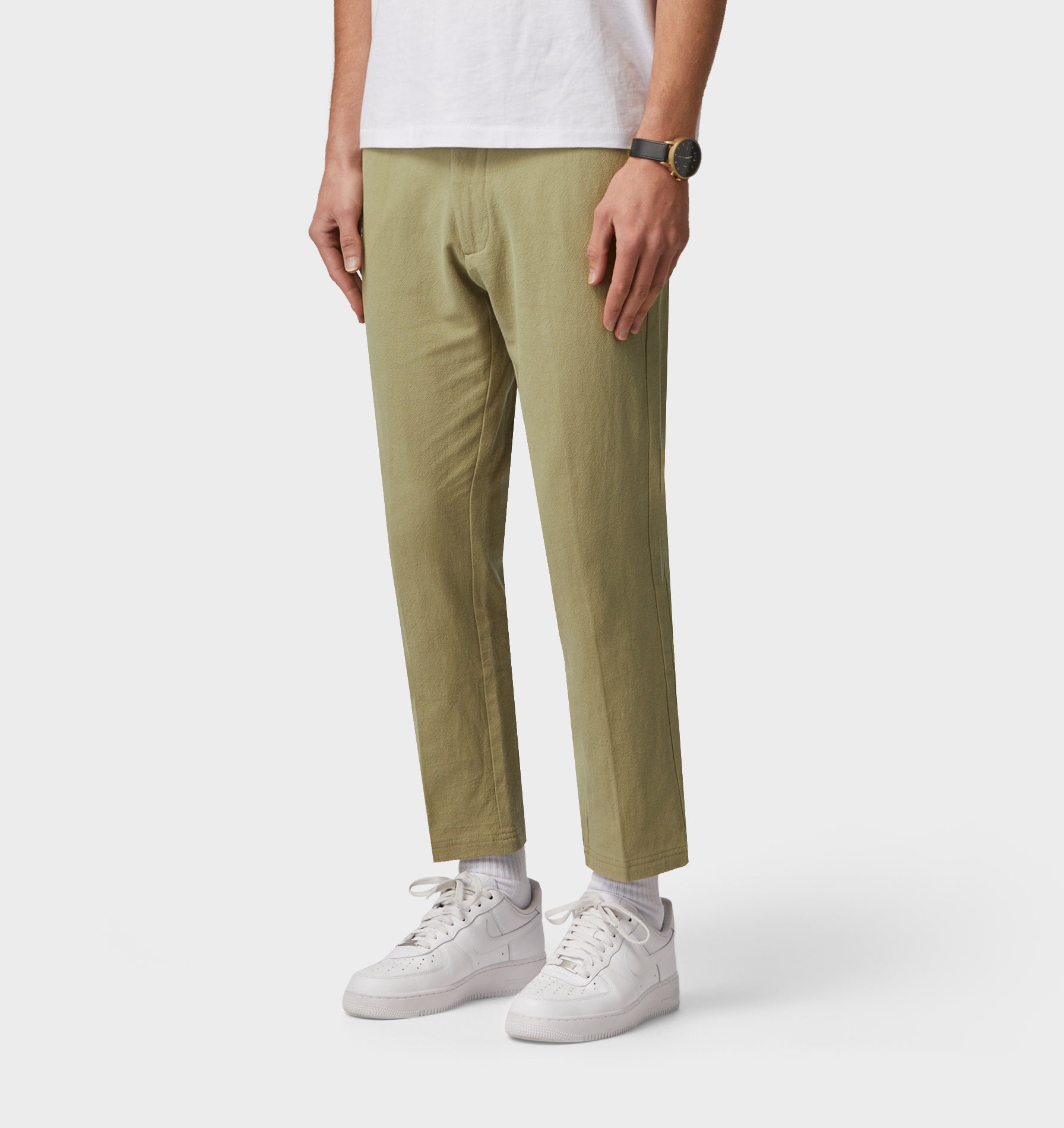 Linen Slim Kobe Pant - Regular - Sage