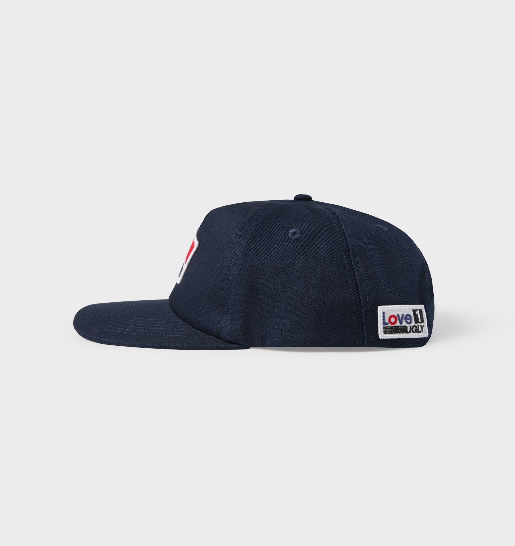 Patchwork Ryder Cap - Navy