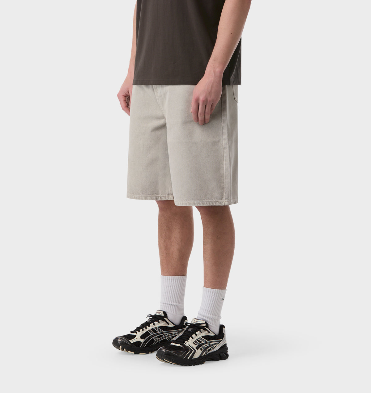 Wyatt Denim Short - Parchment