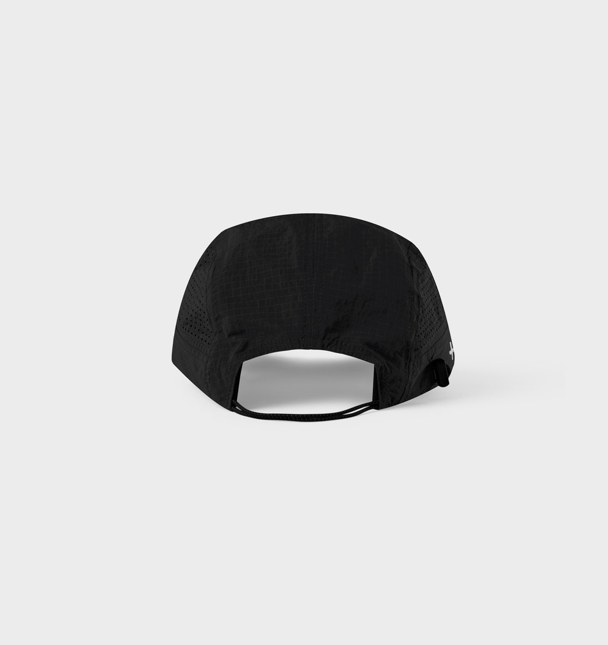 Active Ripstop 5 Panel Cap - Black