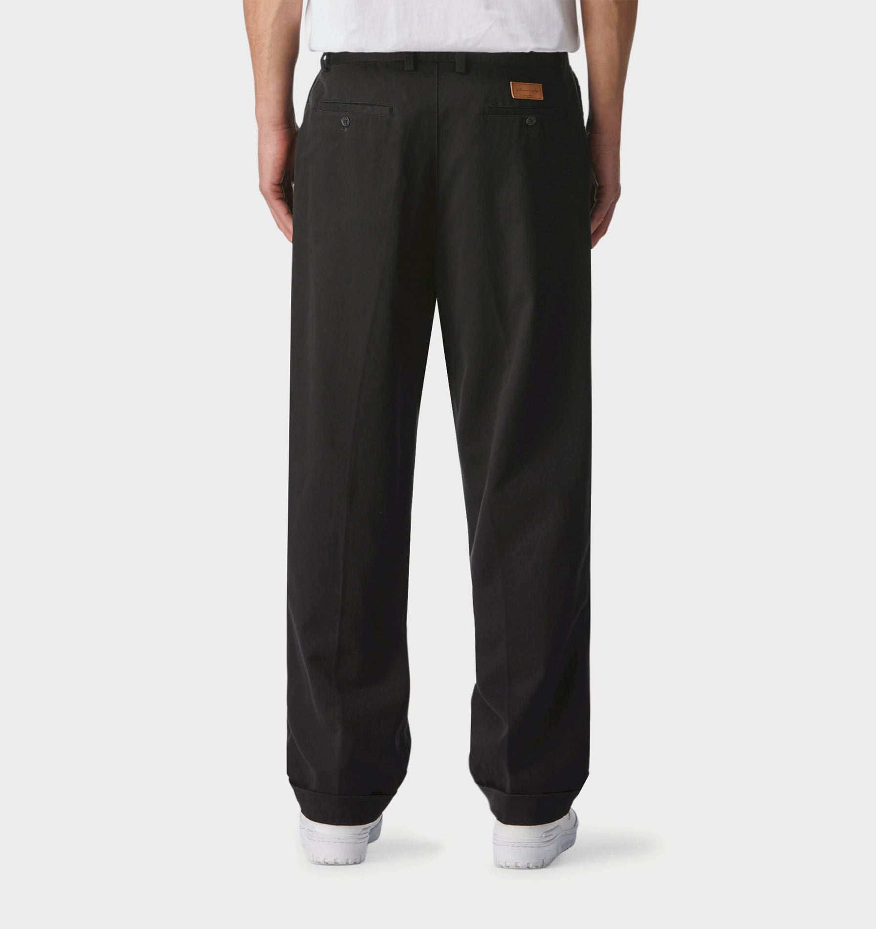 Noah Pleated Pant - Black