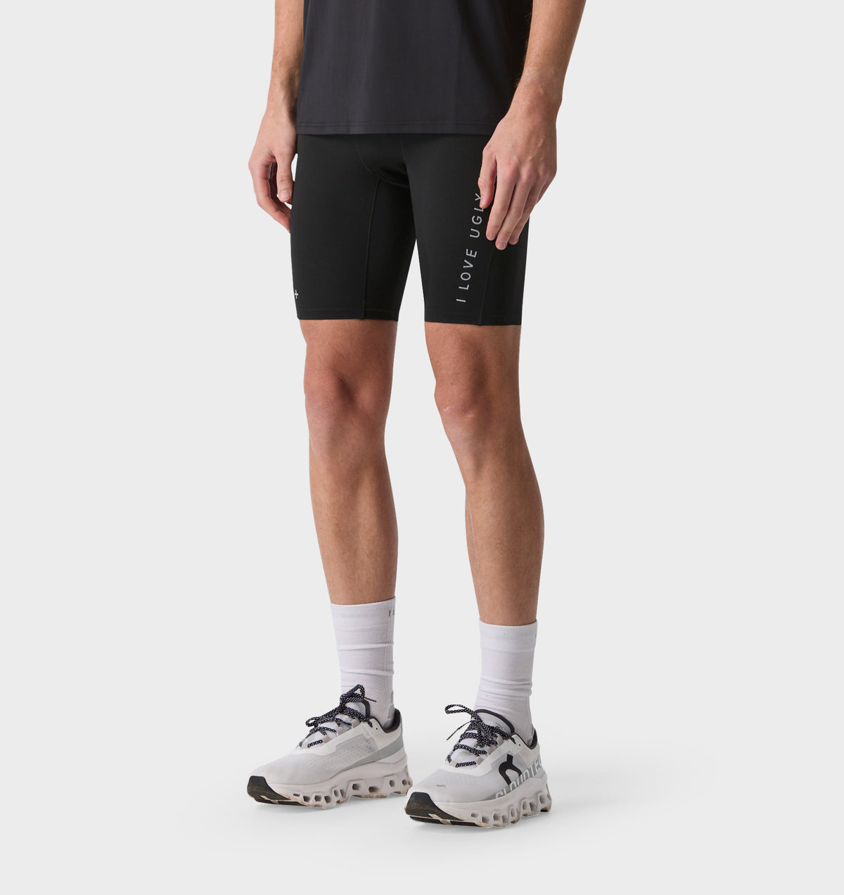 Performance Lined Half Tight - Black