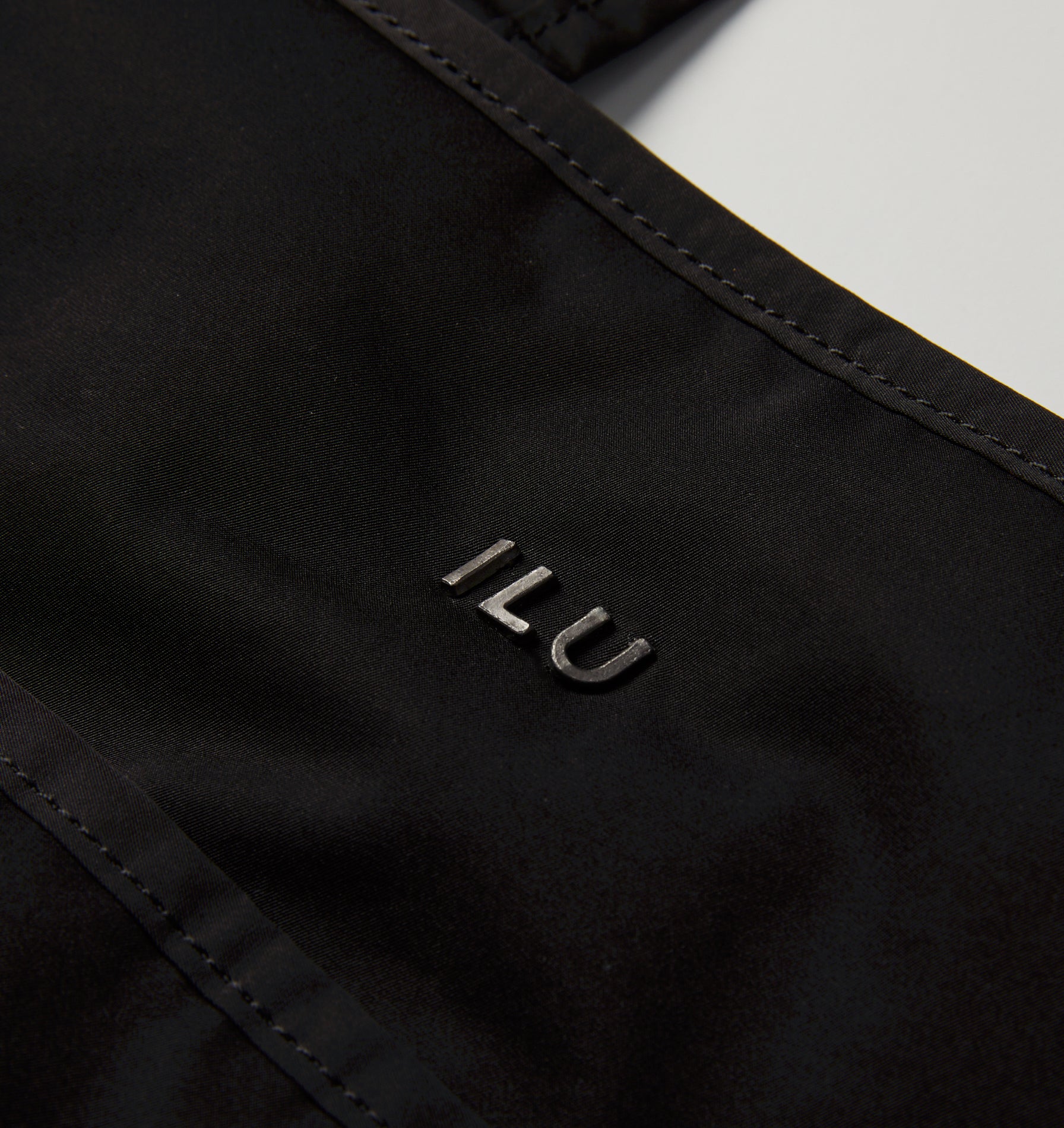 Quilted Tote Bag - Black