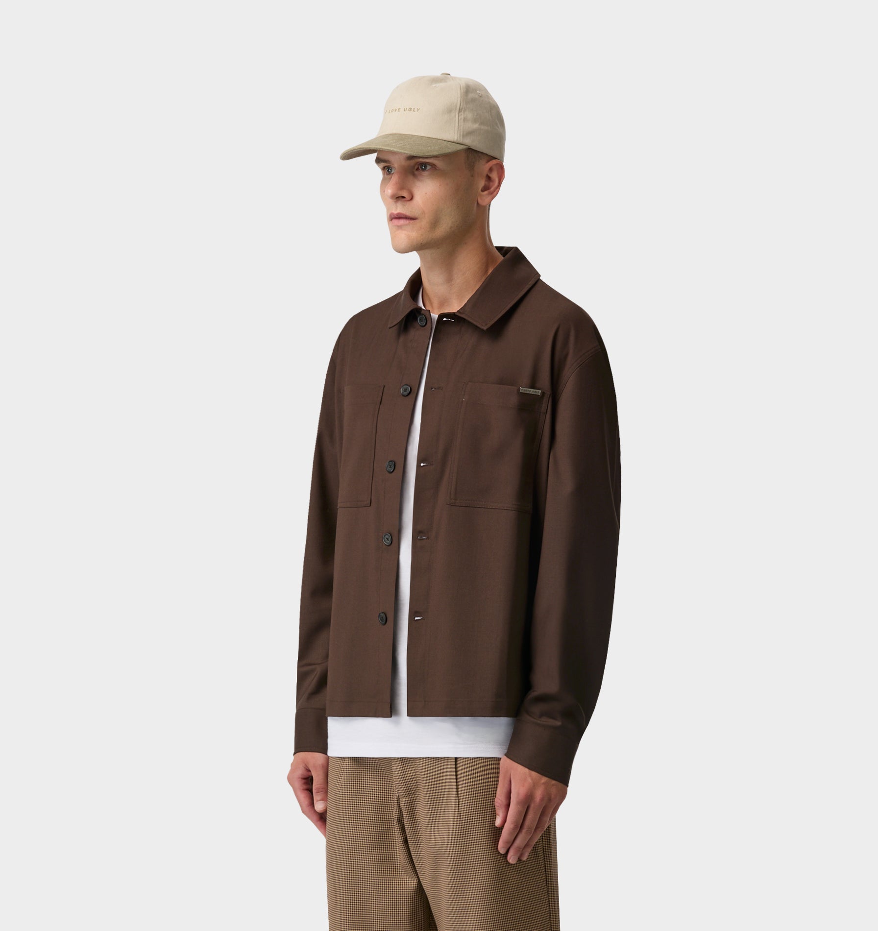 Tailored Overshirt - Espresso