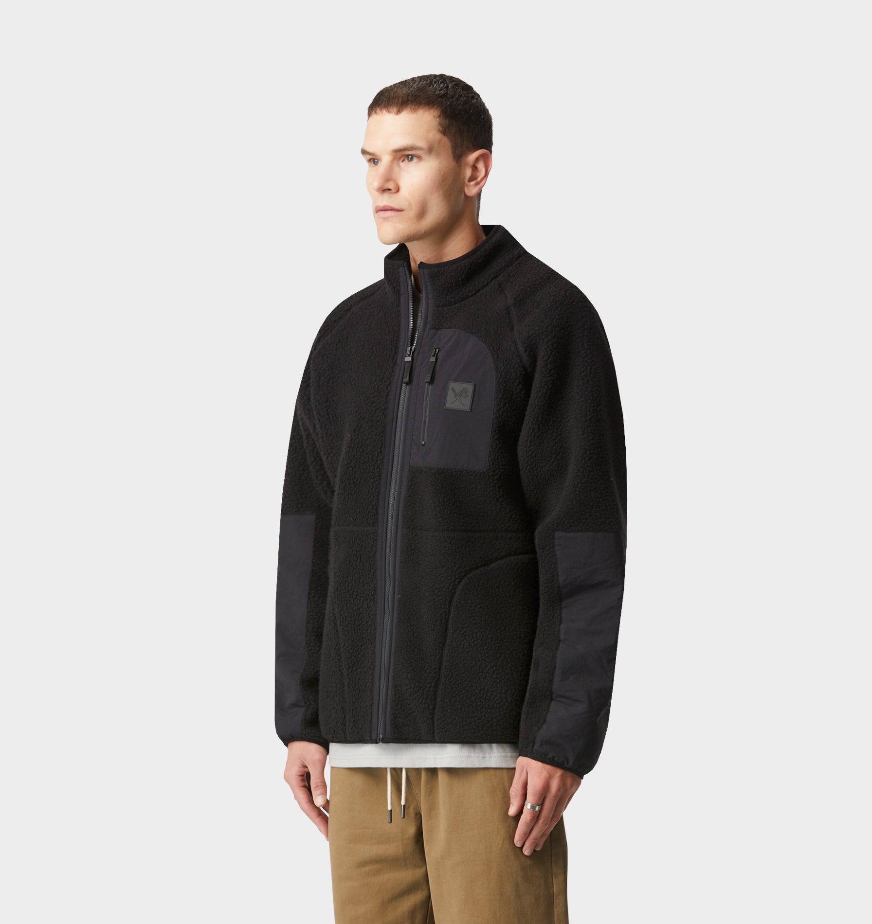 Harrison Sherpa Jacket 2.0 - Black
