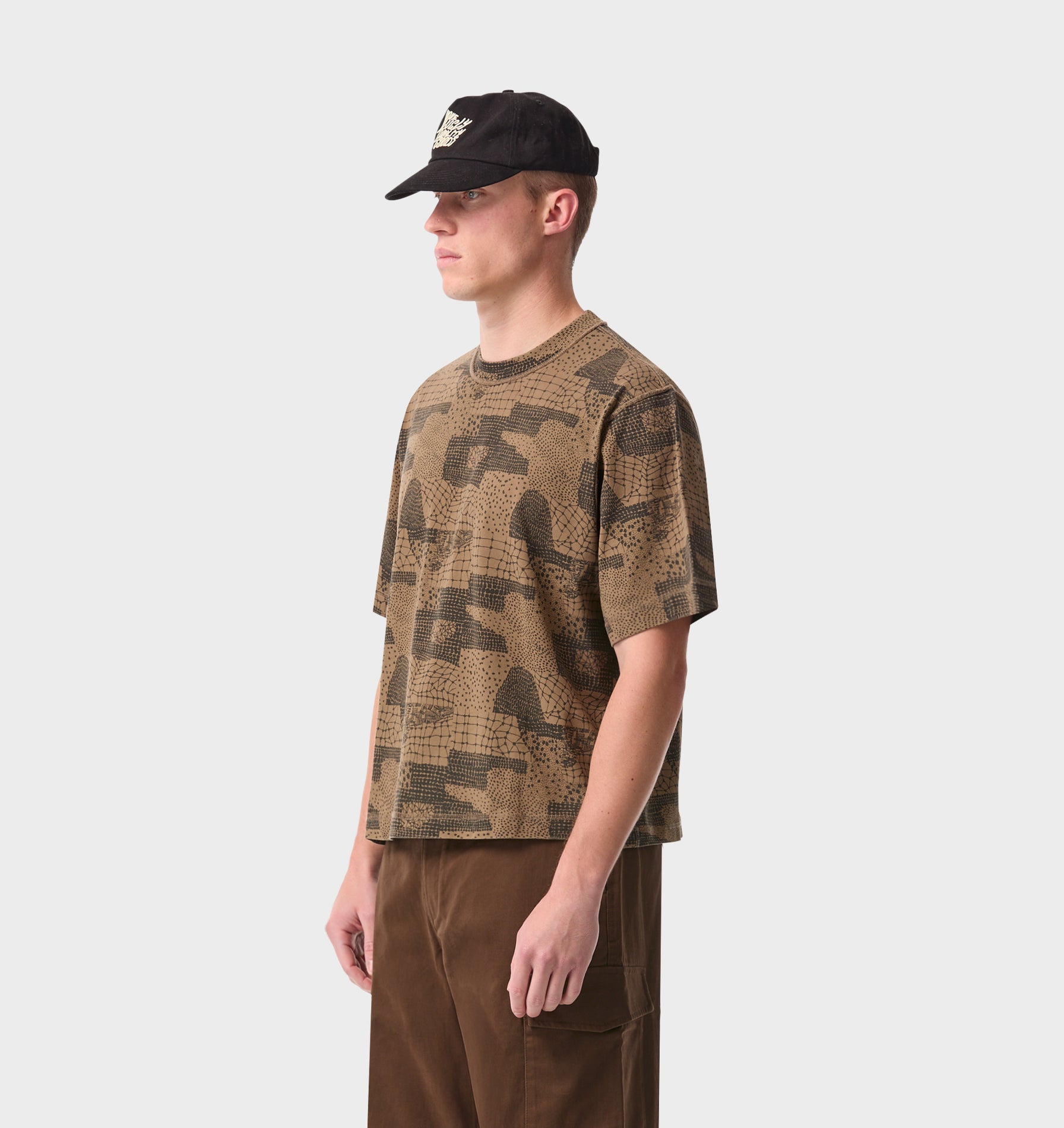Crop Box Tee - Gridlands