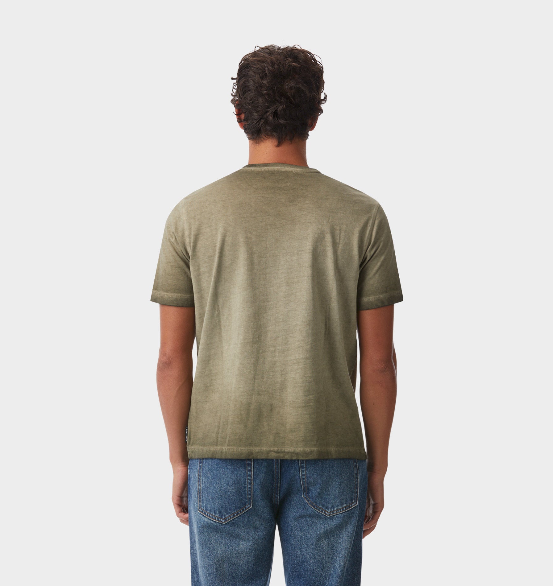 Jeremy Slim Tee - Vintage Moss