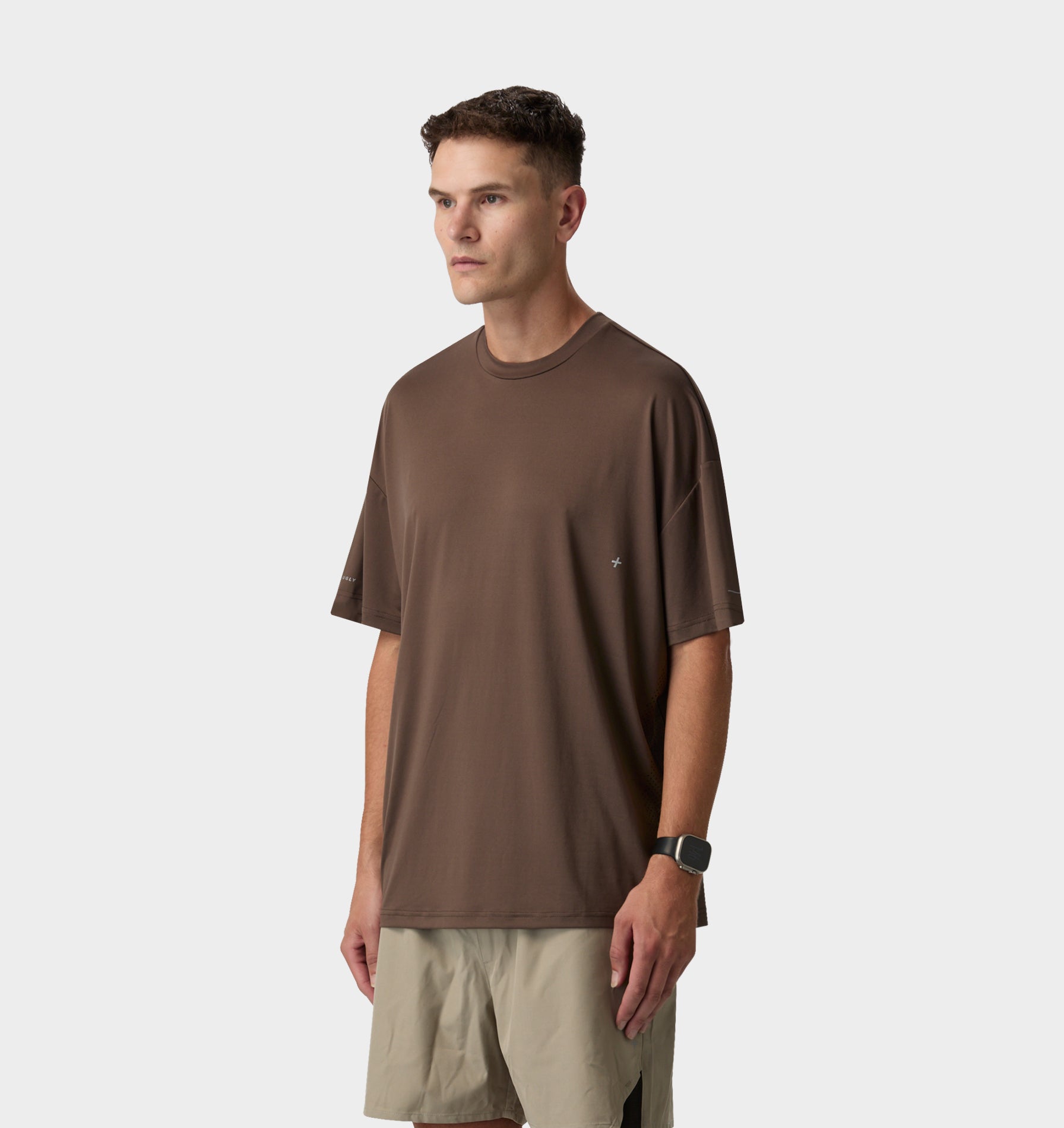 Active Box Tee - Nutmeg