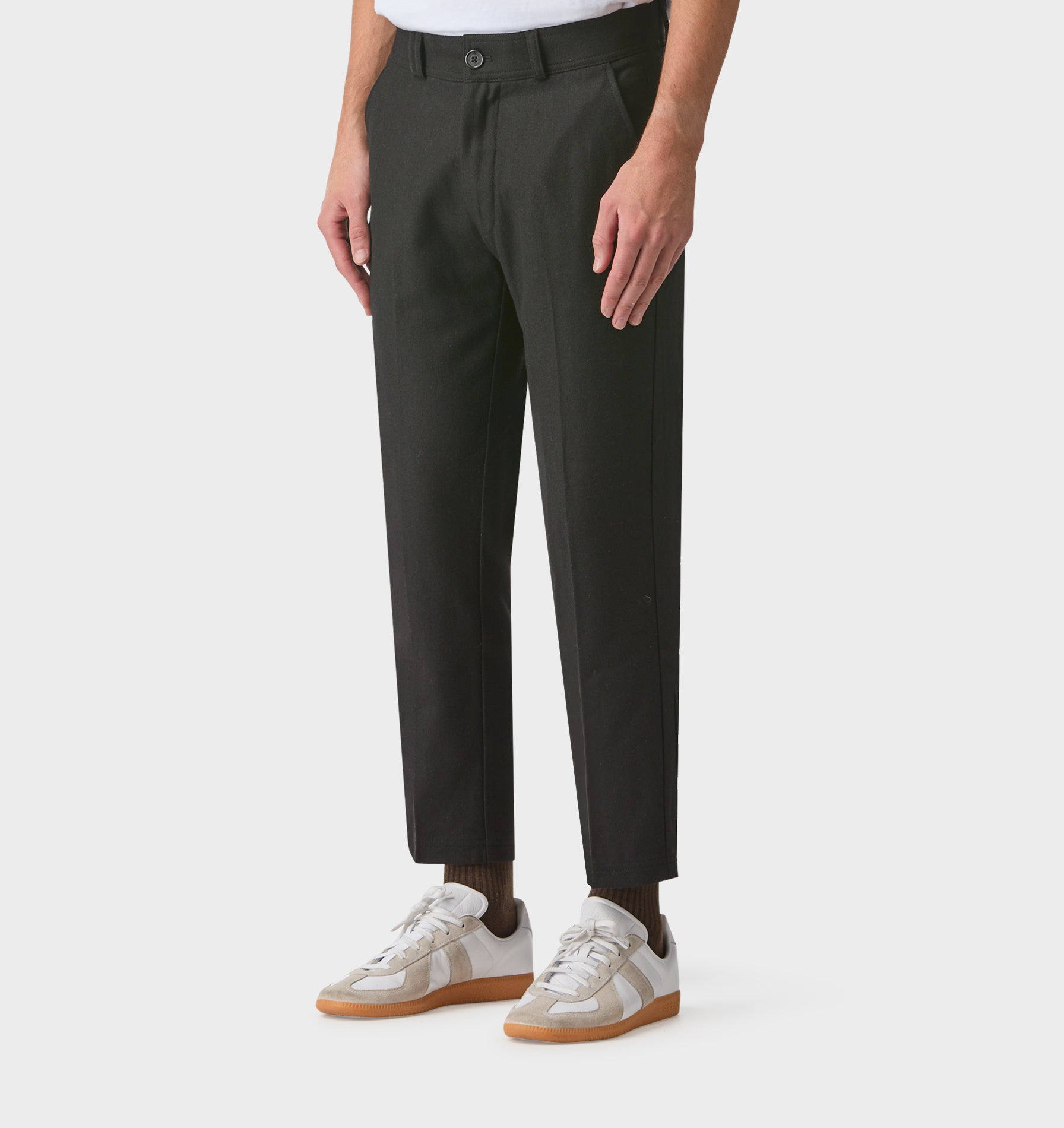 Slim Kobe Pant - Regular - Black Wool