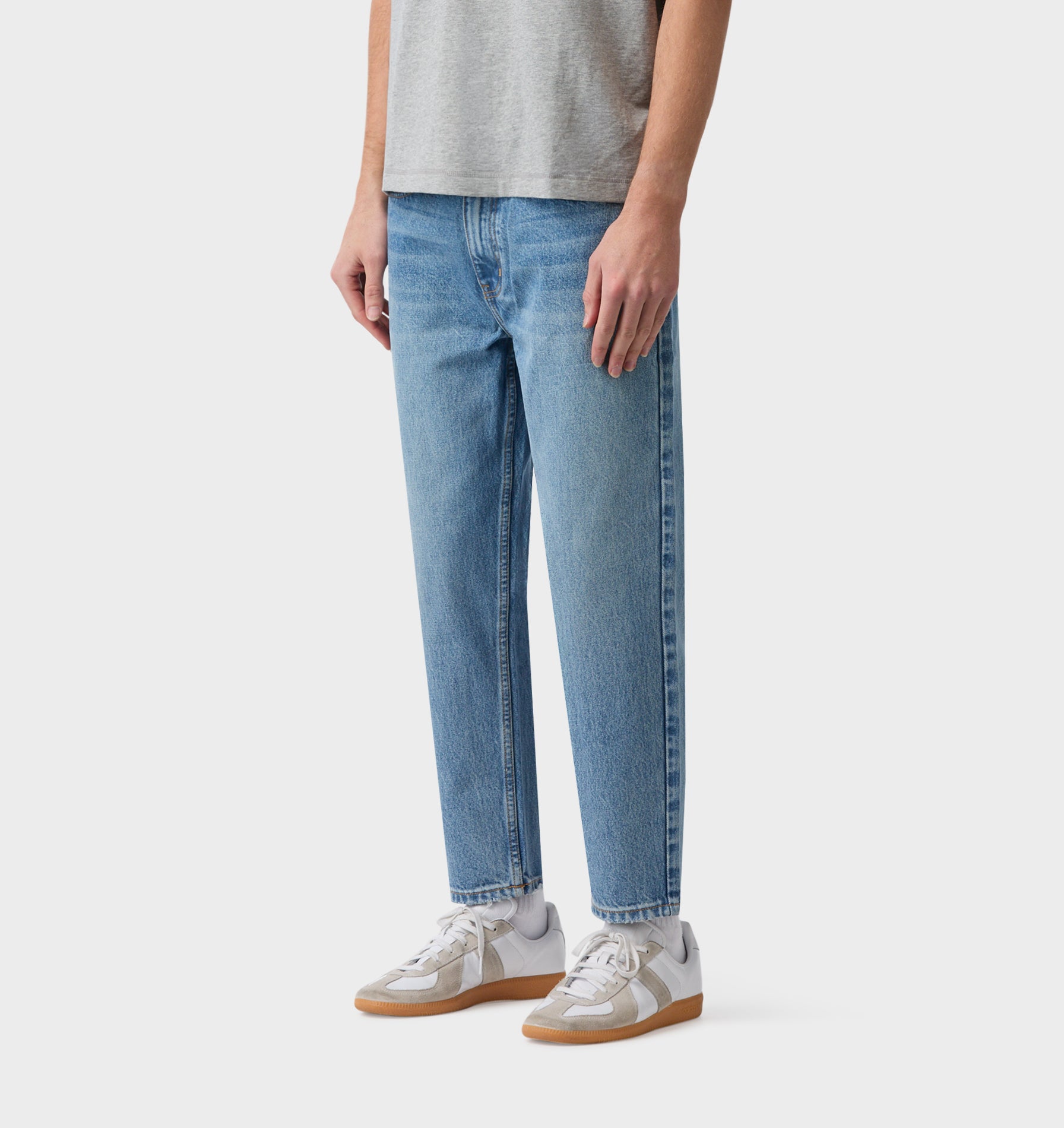 Cropped 90s Denim - Vintage Blue