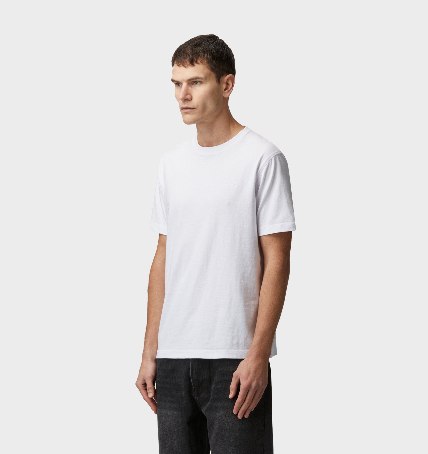 Jeremy Slim Tee - White
