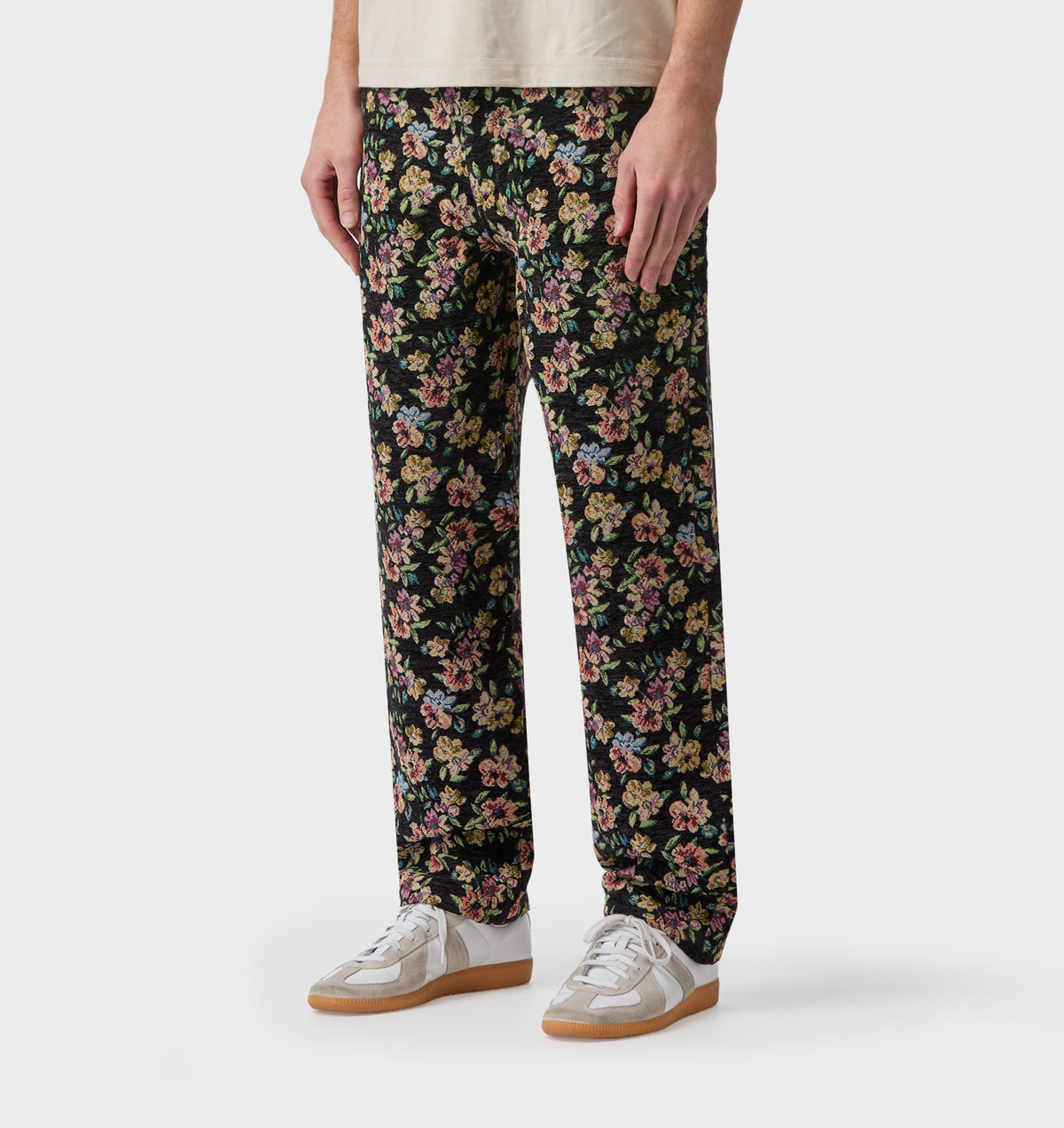 Uniform Straight Pant - Dark Floral