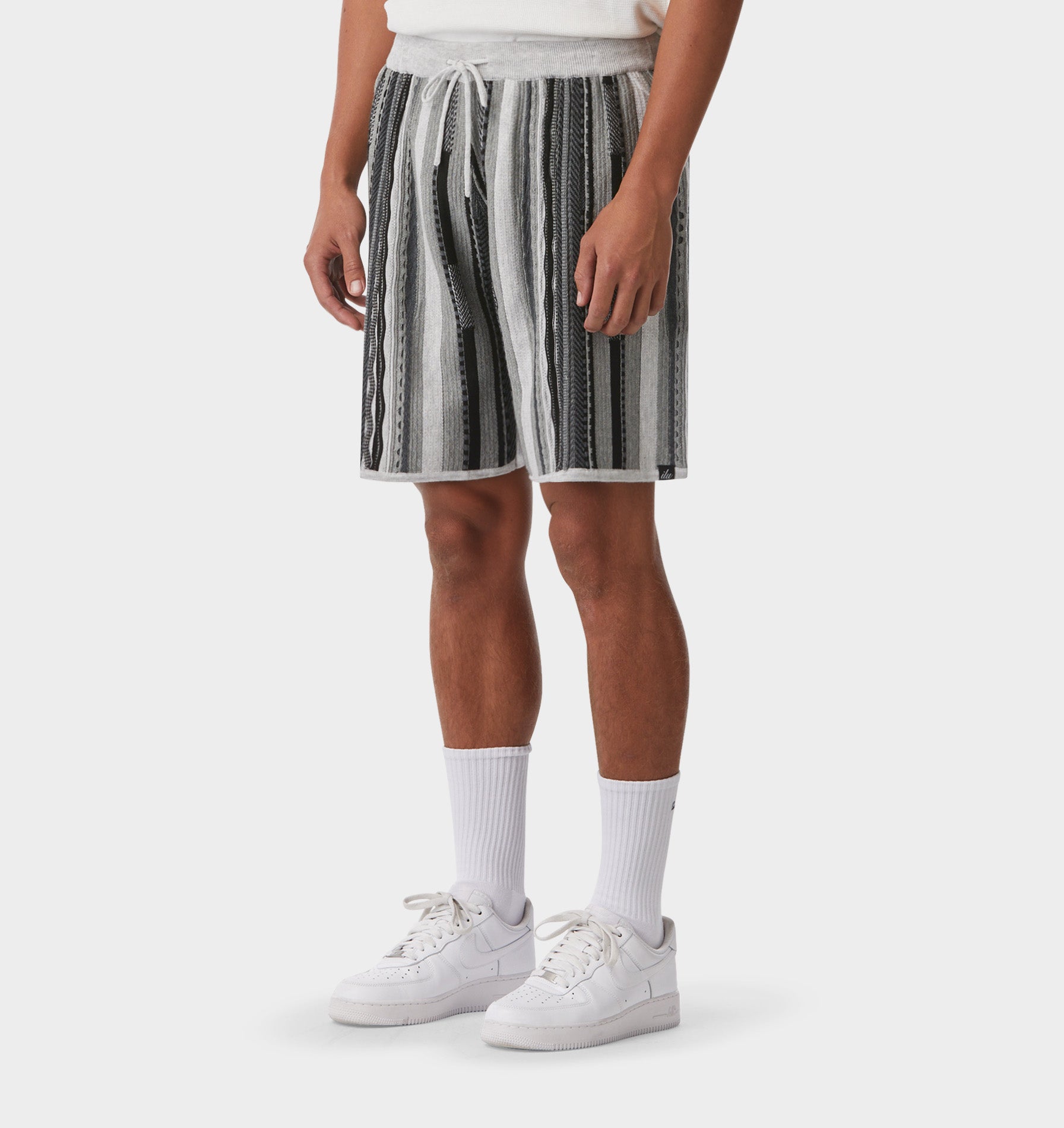 Multi Knit Short - Charcoal Grey
