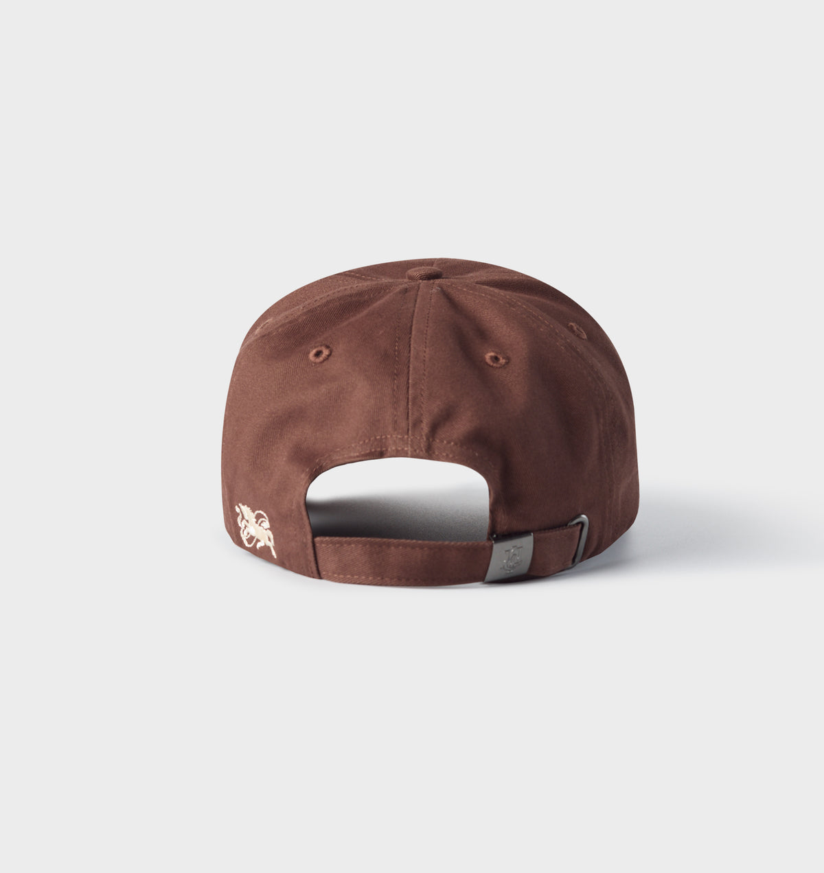 Lennox Monogram Cap - Espresso