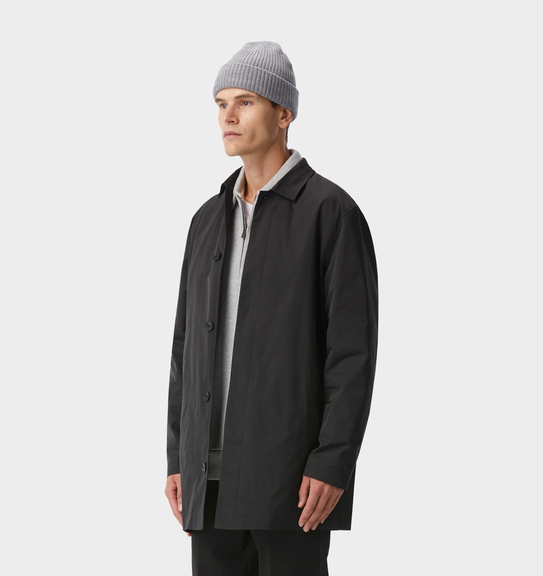 Miller Overcoat - Black