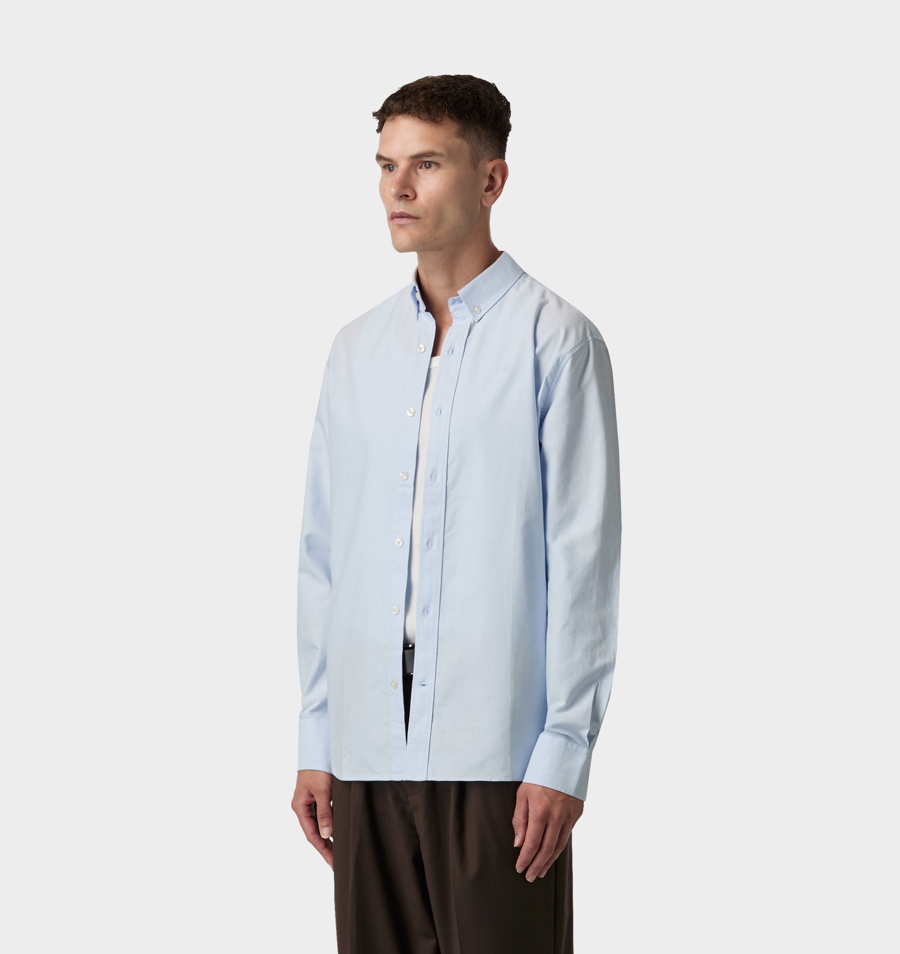 Ralph LS Shirt - Pale Blue