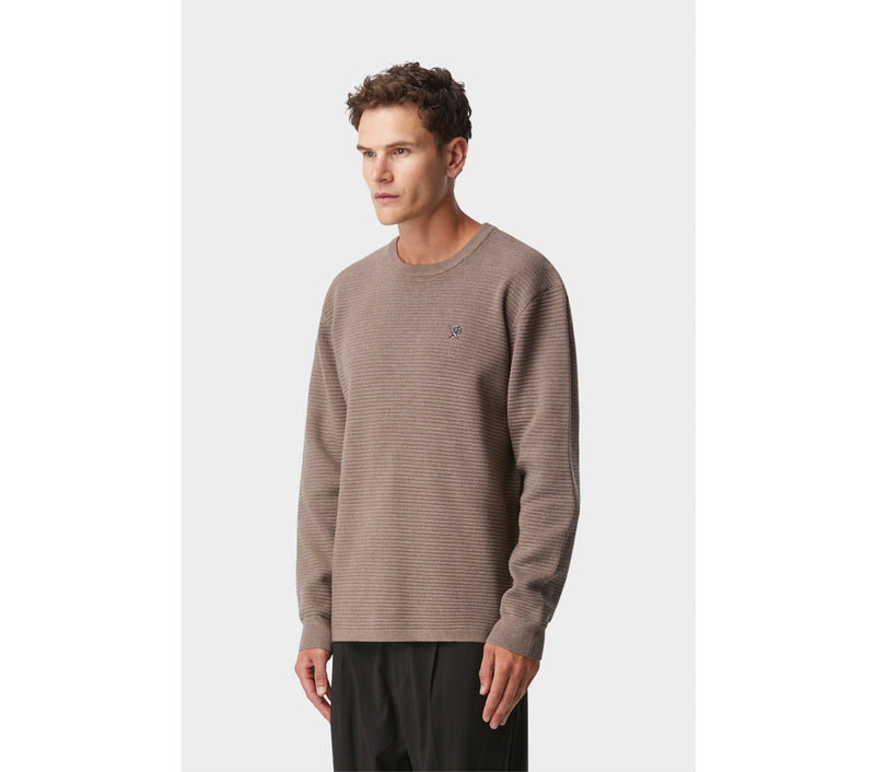 Mid Weight Sweater - Taupe