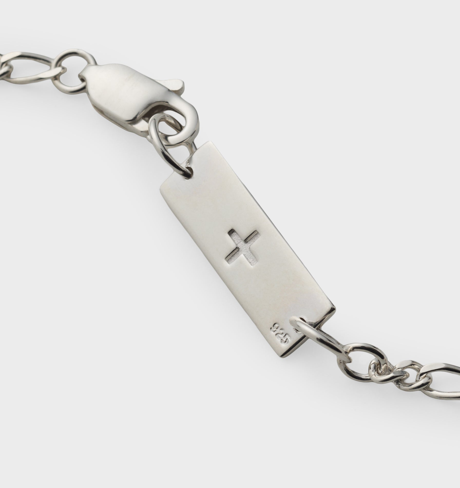Irregular Linked Bracelet - Silver