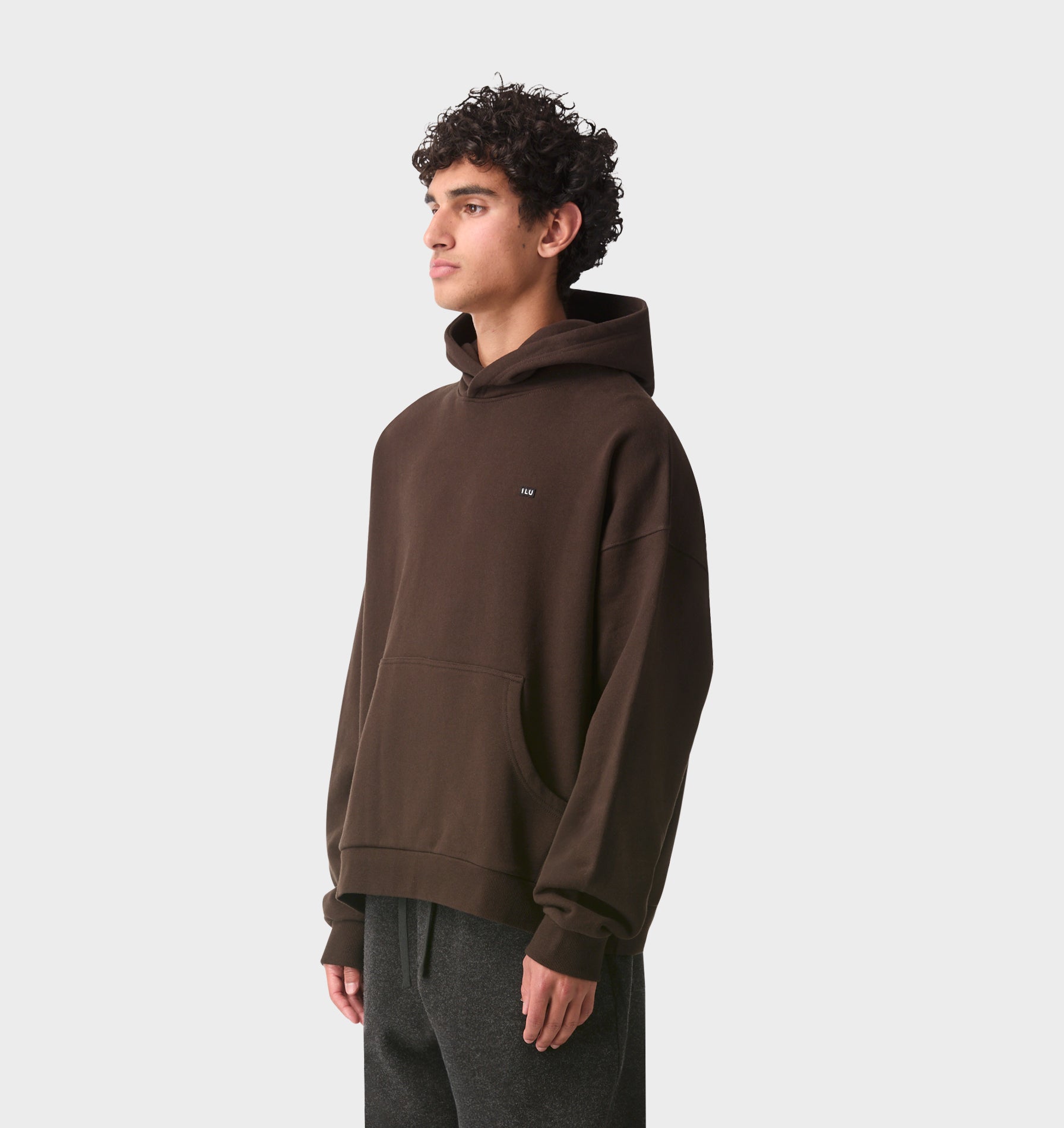 Oversized Hood - Coffee Bean