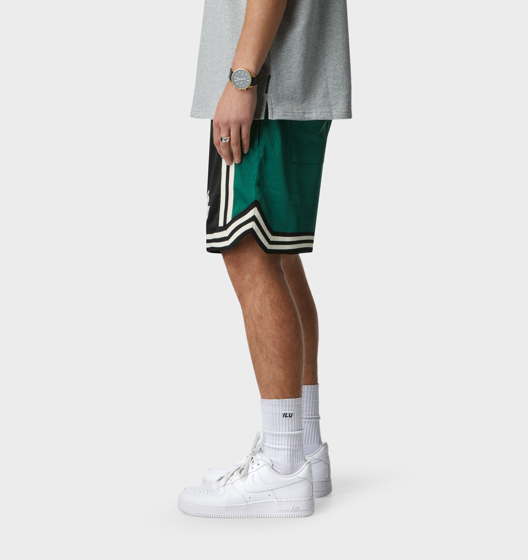 Dennis Short 2.0 - Black/Forest Green