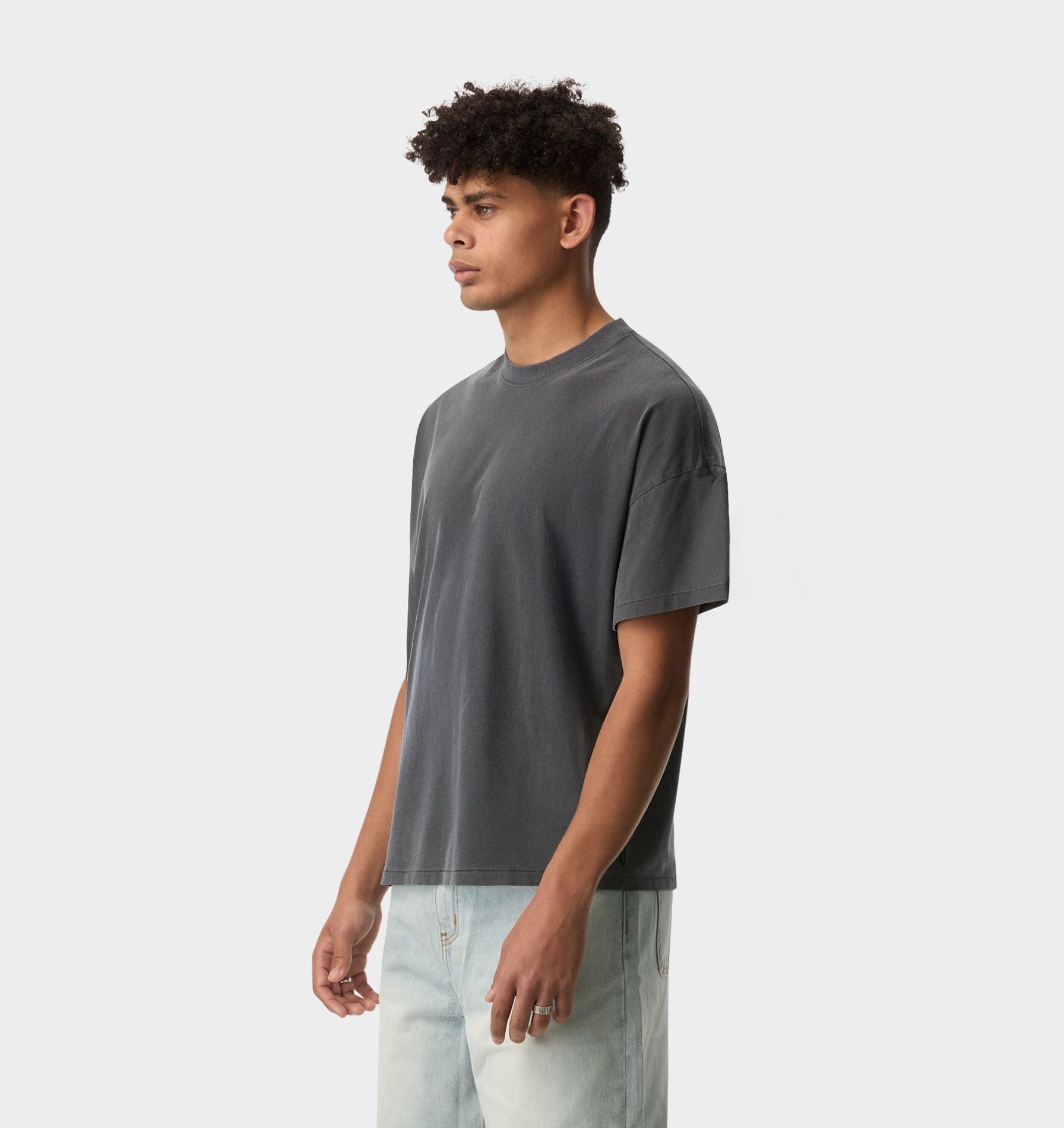 Lewi Tee - Washed Slate