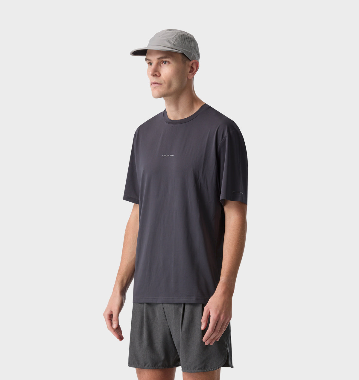 Active Classic Tee - Charocal