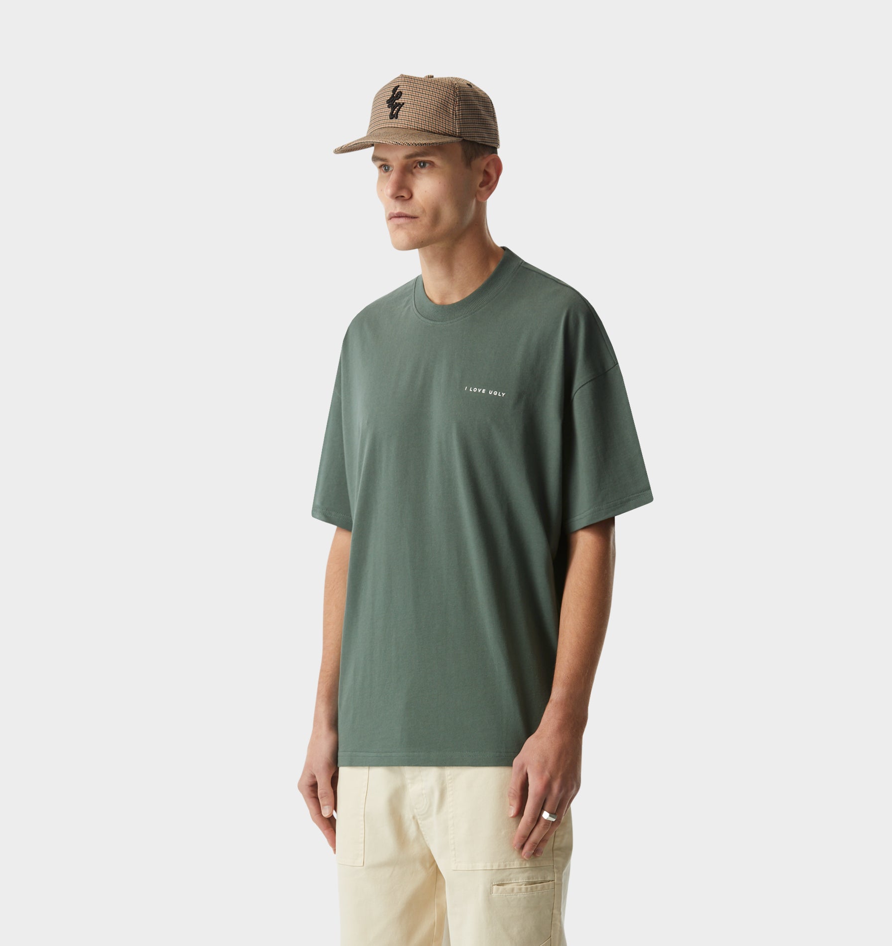 Box Tee 2.0 - Smokey Green