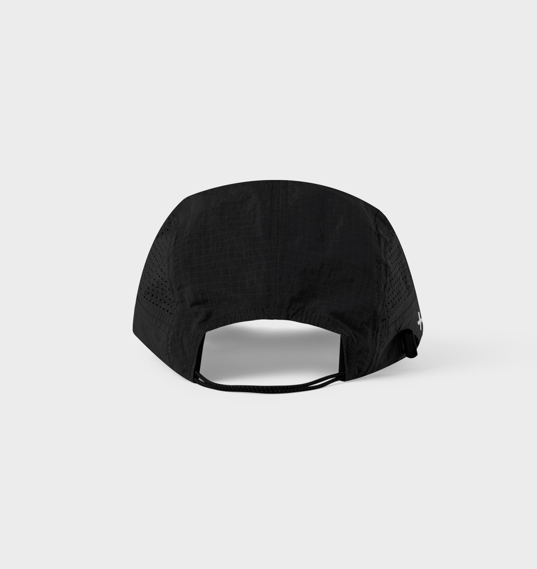 Active Ripstop 5 Panel Cap - Black