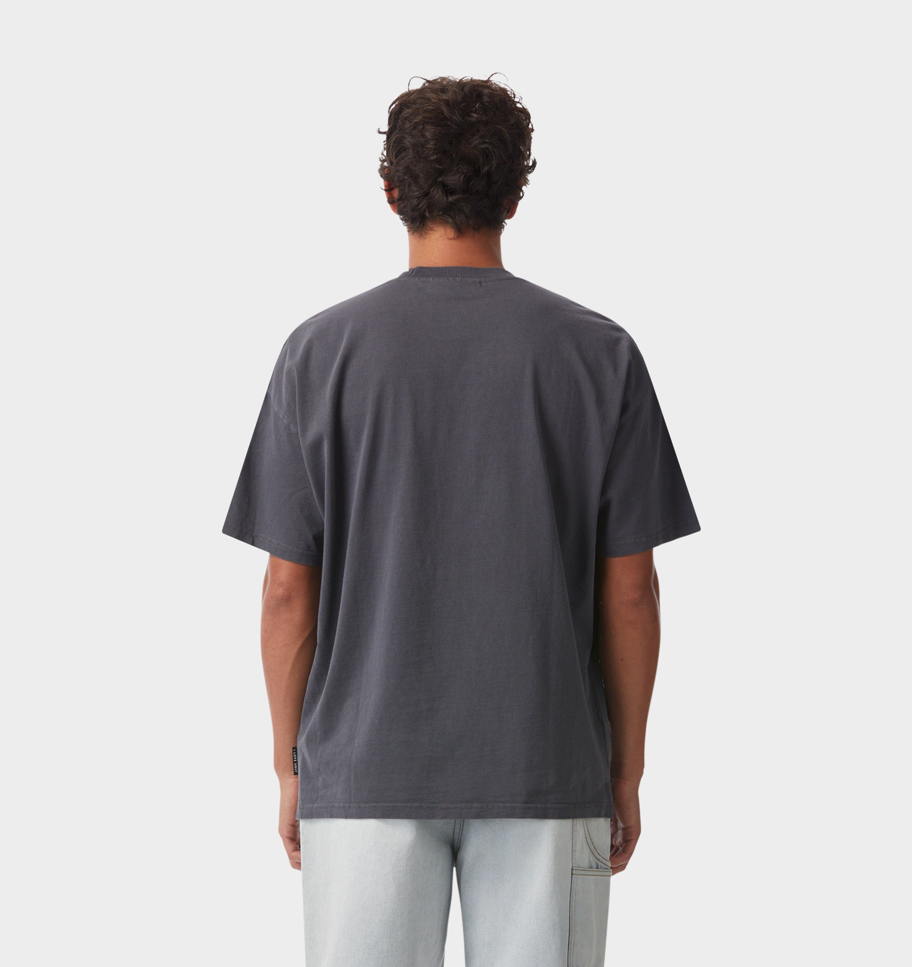 Box Tee - Washed Slate