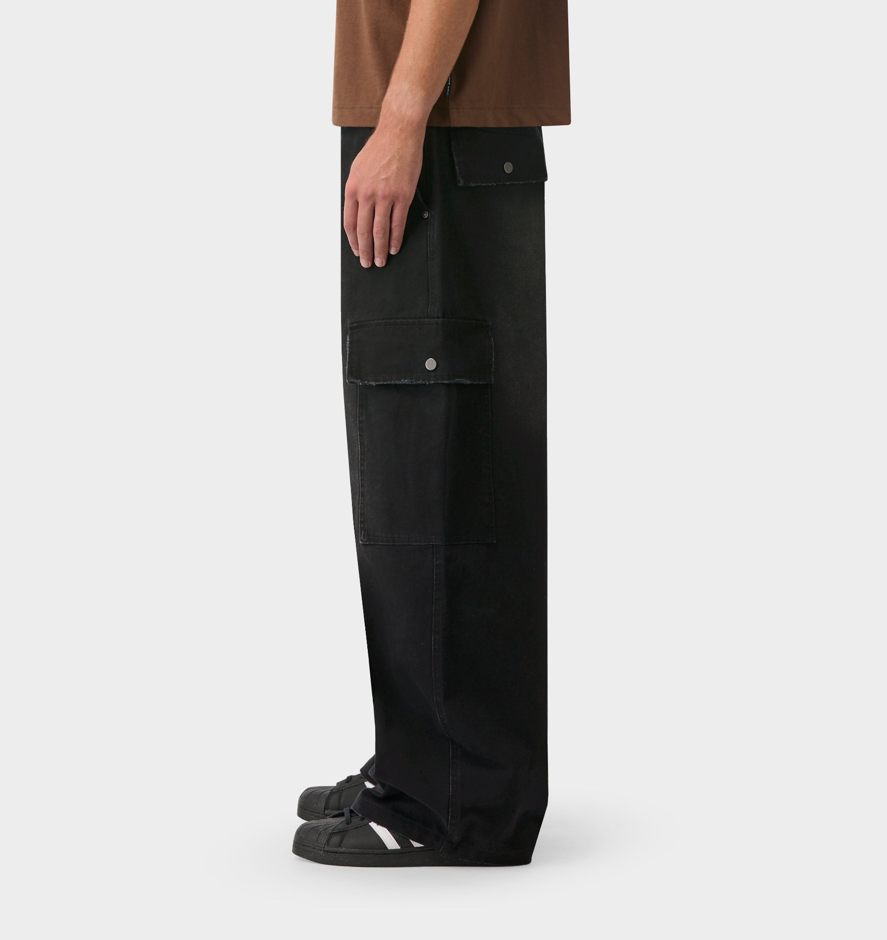 Balloon Cargo Pant - Vintage Black