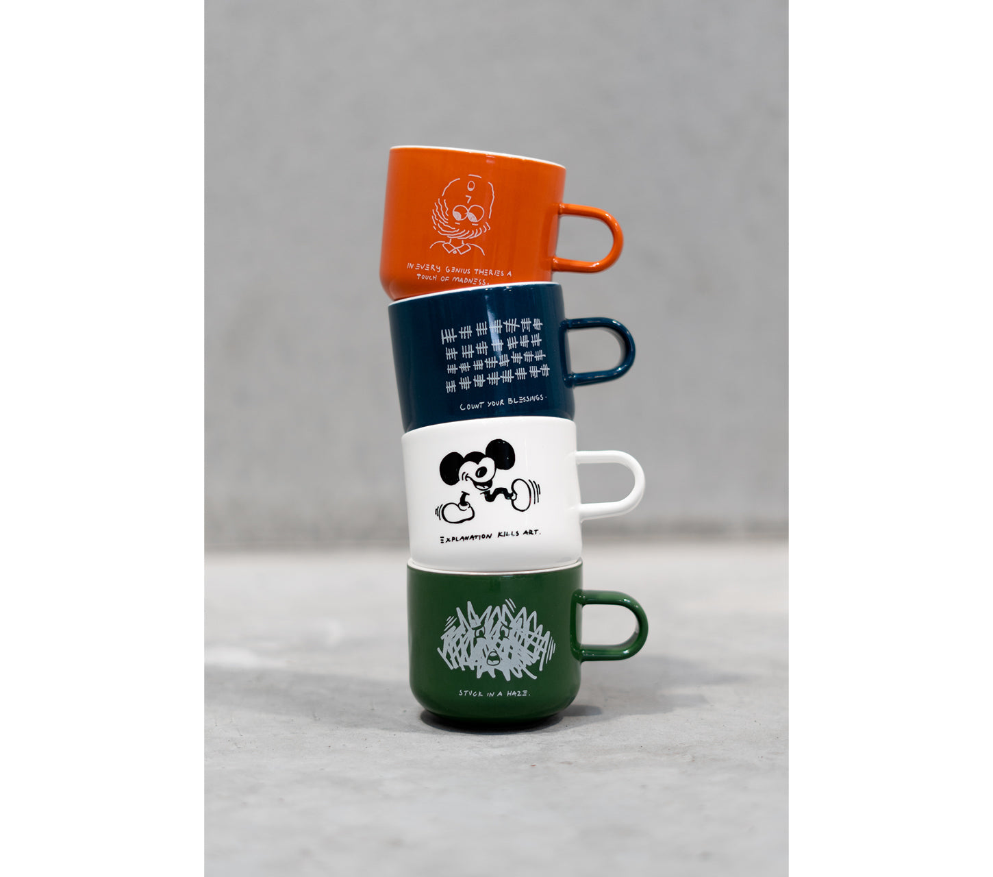 Acme x ILU Coffee Mug Explanation Kills Art - Milk