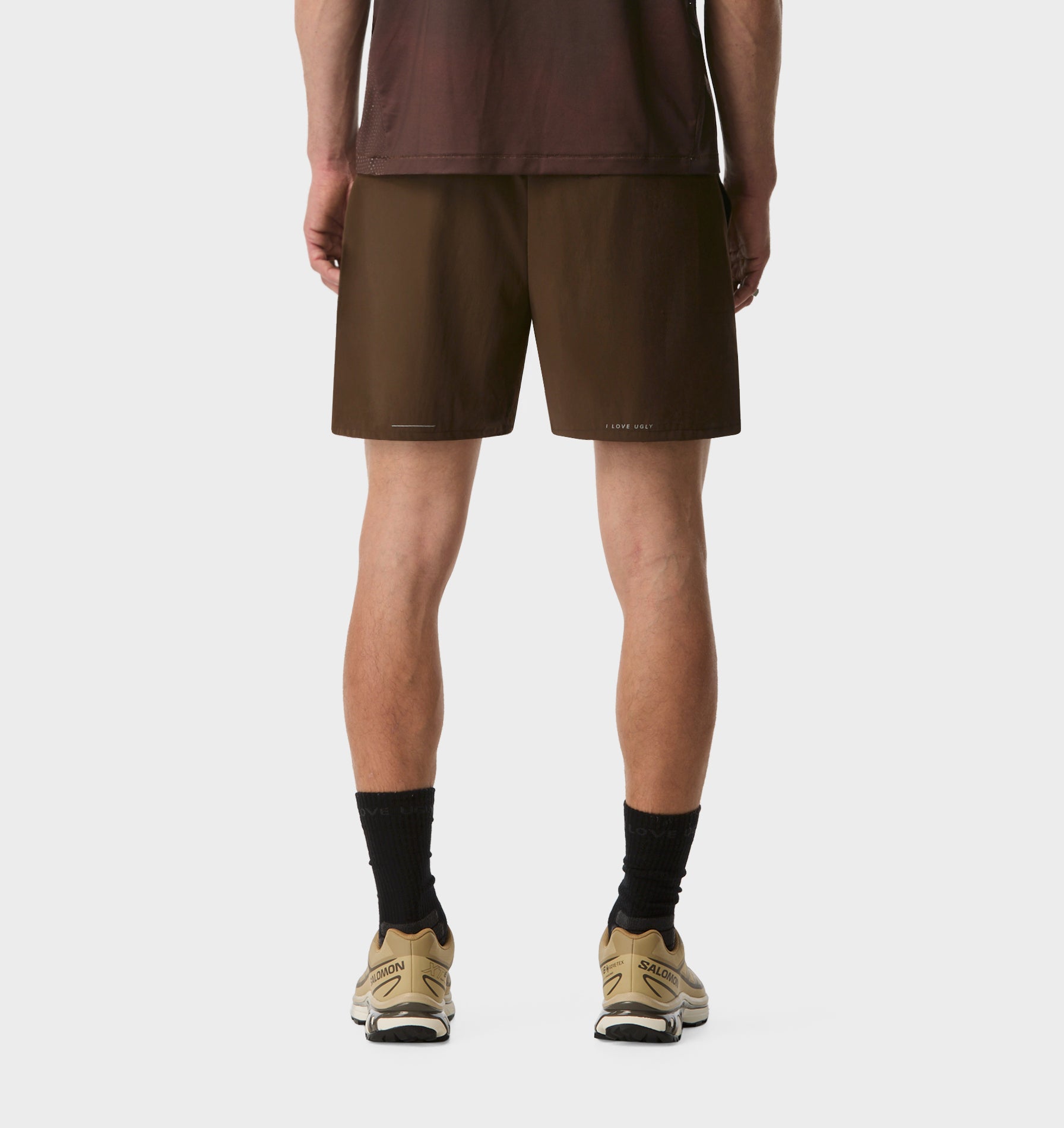 Active 5 Inch Short - Dark Brown