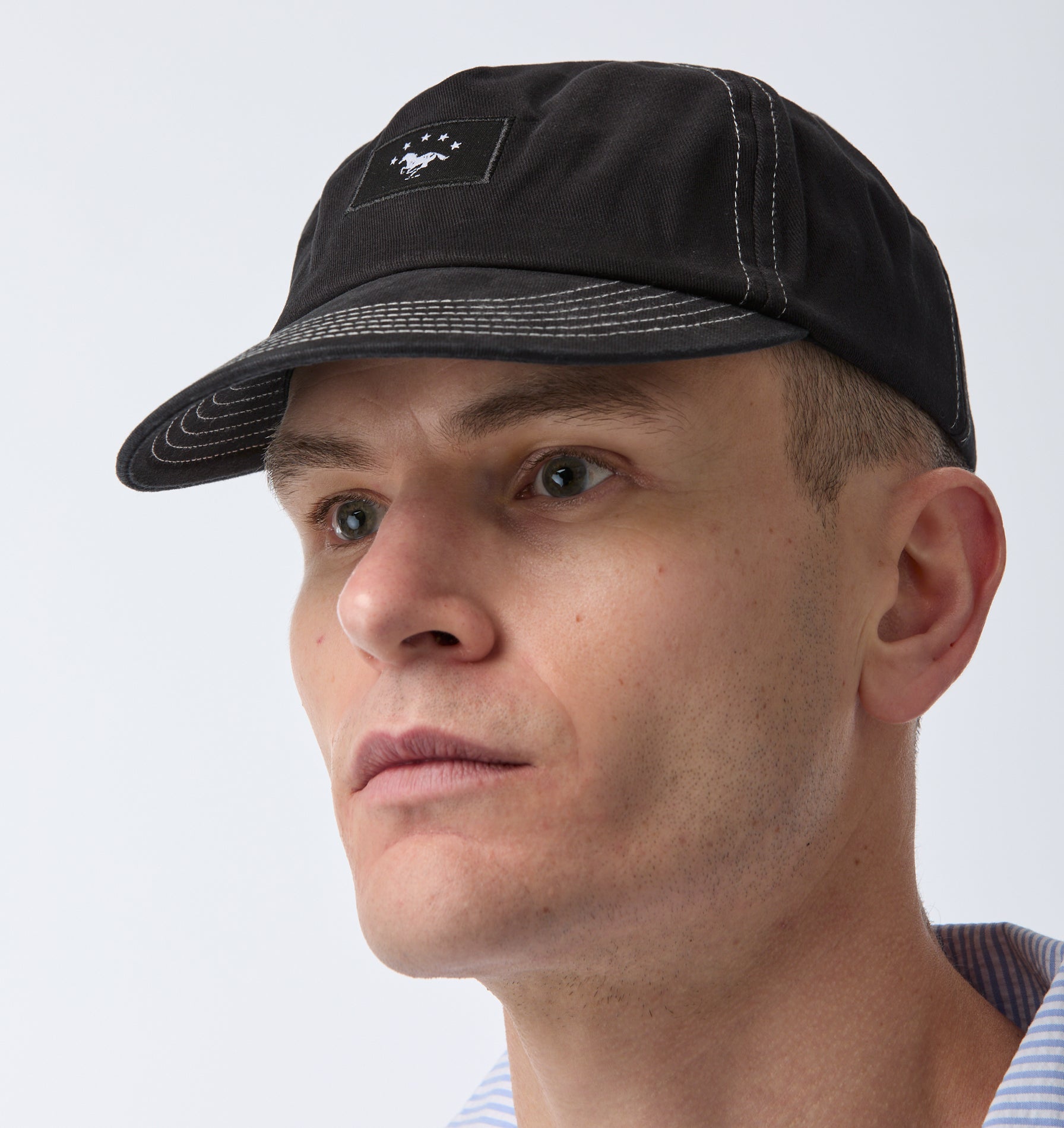 Beau Horse Cap - Black Contrast