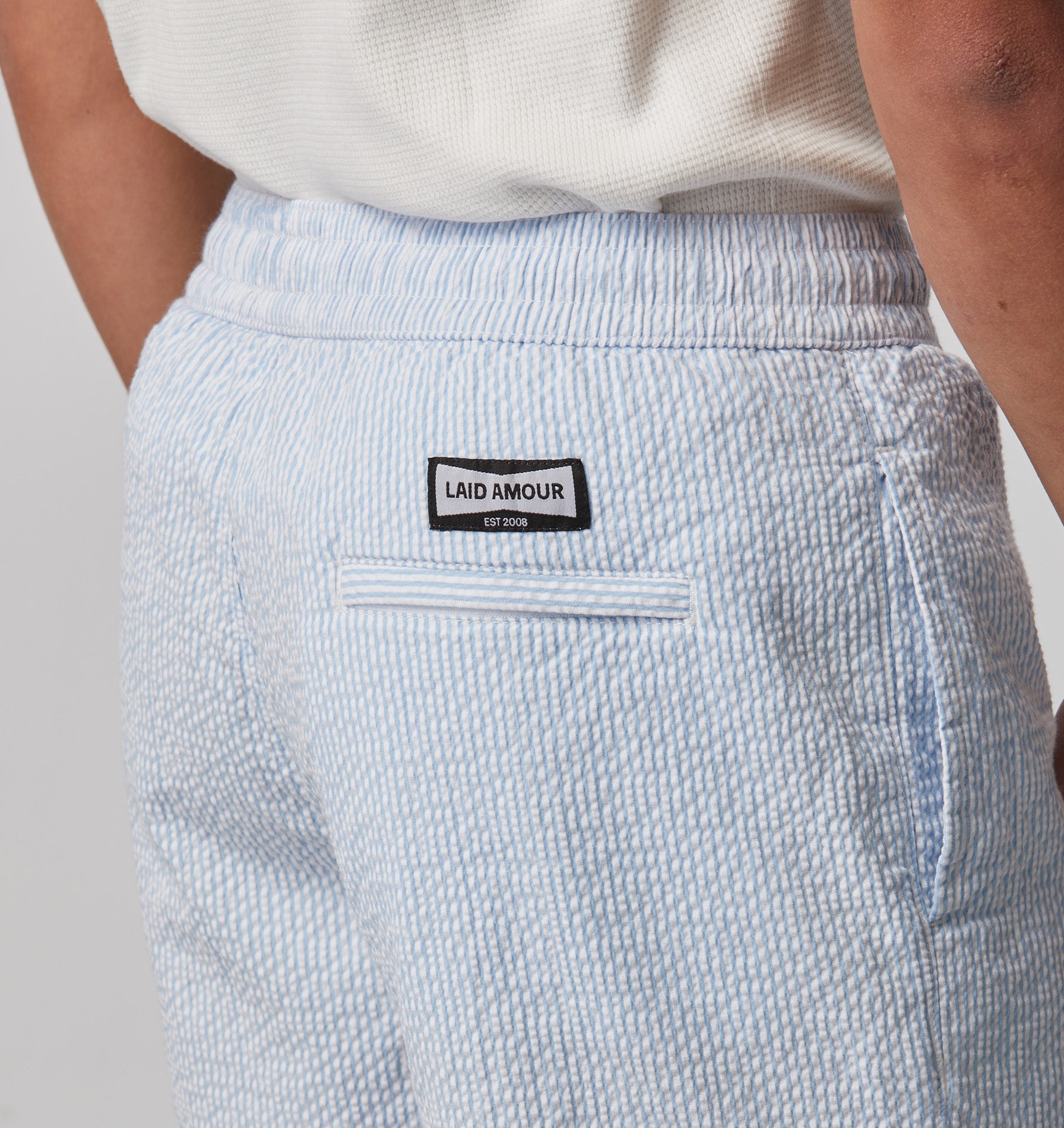 Everyday Short - Blue/White Stripe