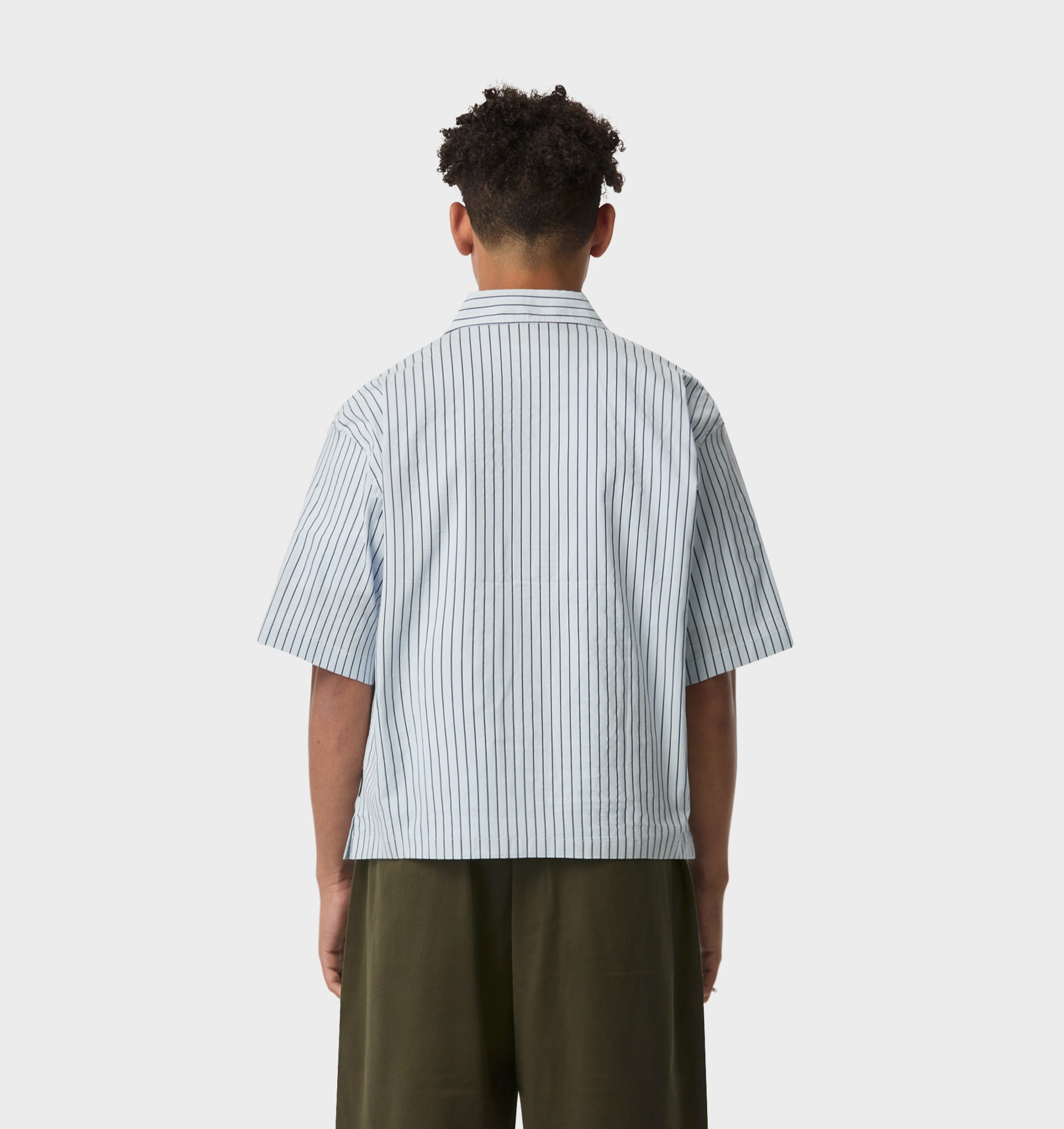 Kai SS Shirt - Blue/Navy Stripe