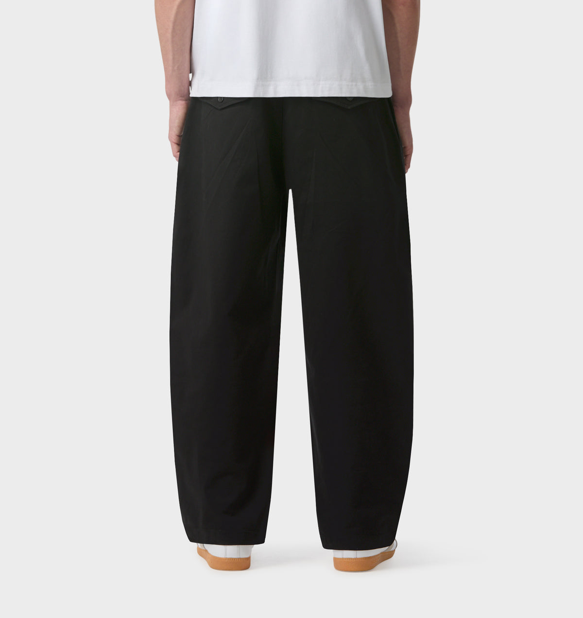 Barrel Leg Pant - Black