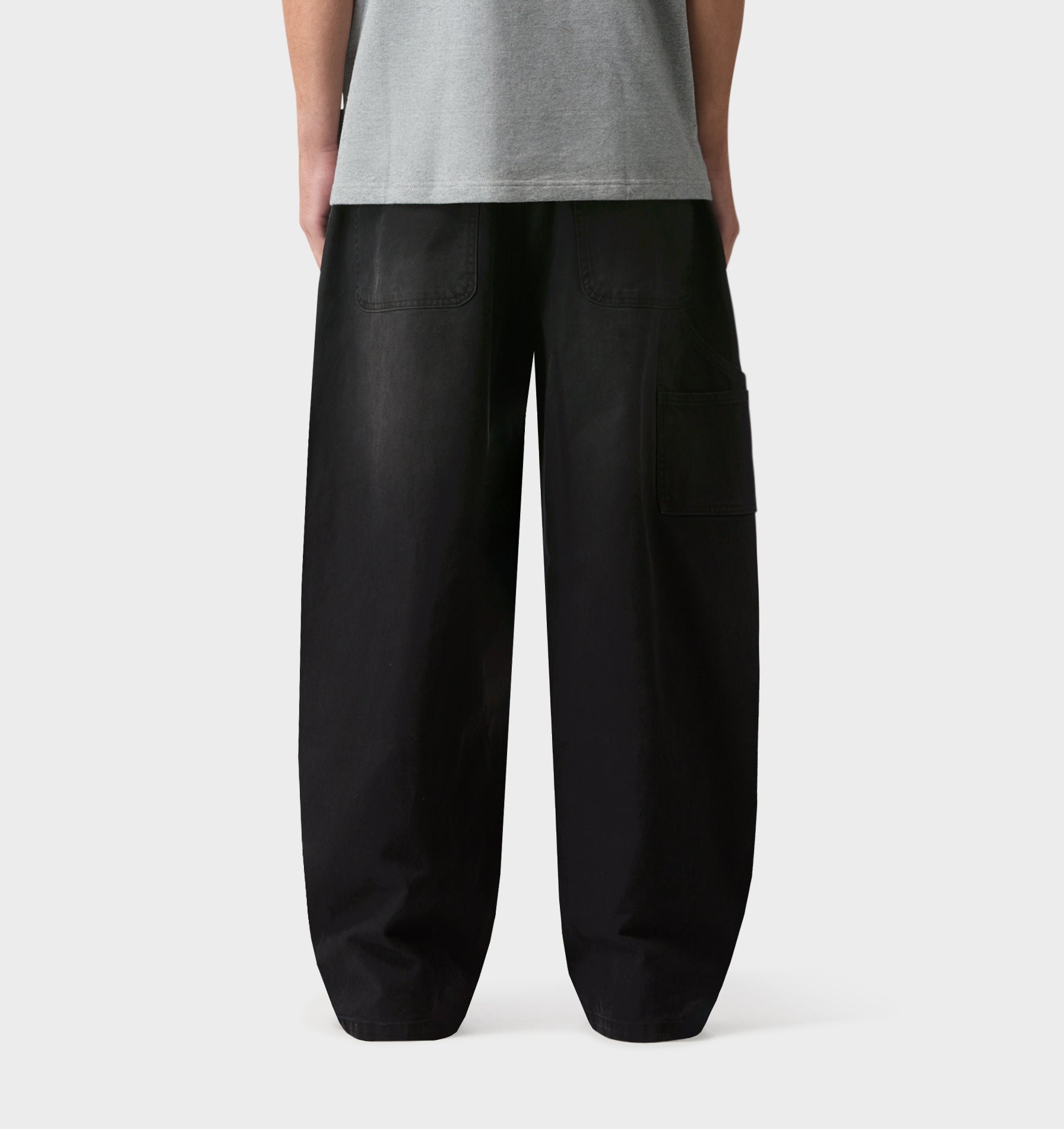 Balloon Double Knee Pant - Vintage Black | I Love Ugly