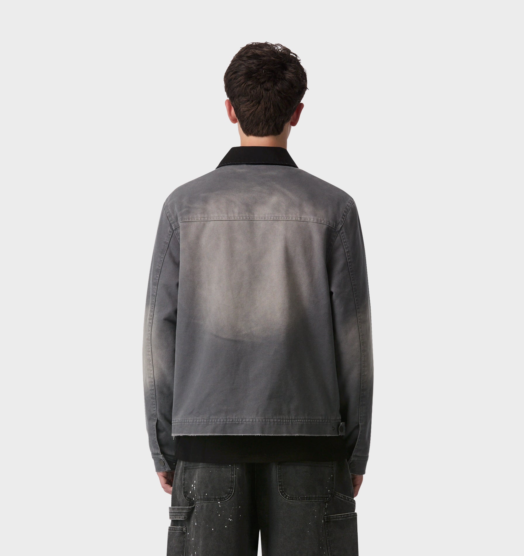 Dayton Canvas Jacket - Aged Charcoal