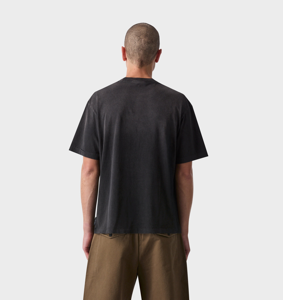 Remi Lounge Tee - Sun Faded Black