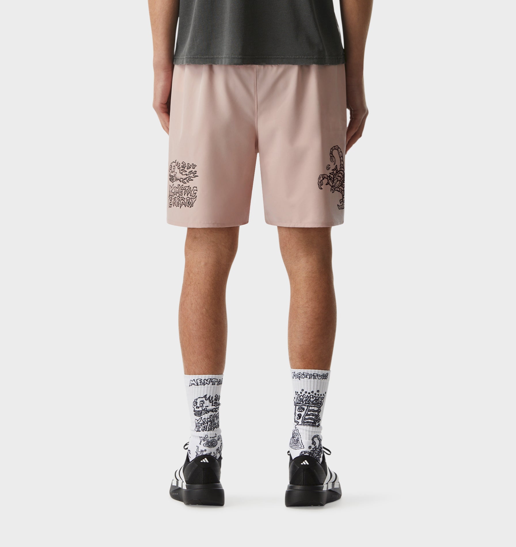 RebelYuth X ILU Active 7 inch Short - Dusky Pink