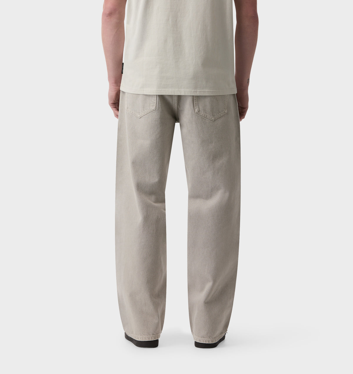 Edgar Wide Denim - Parchment