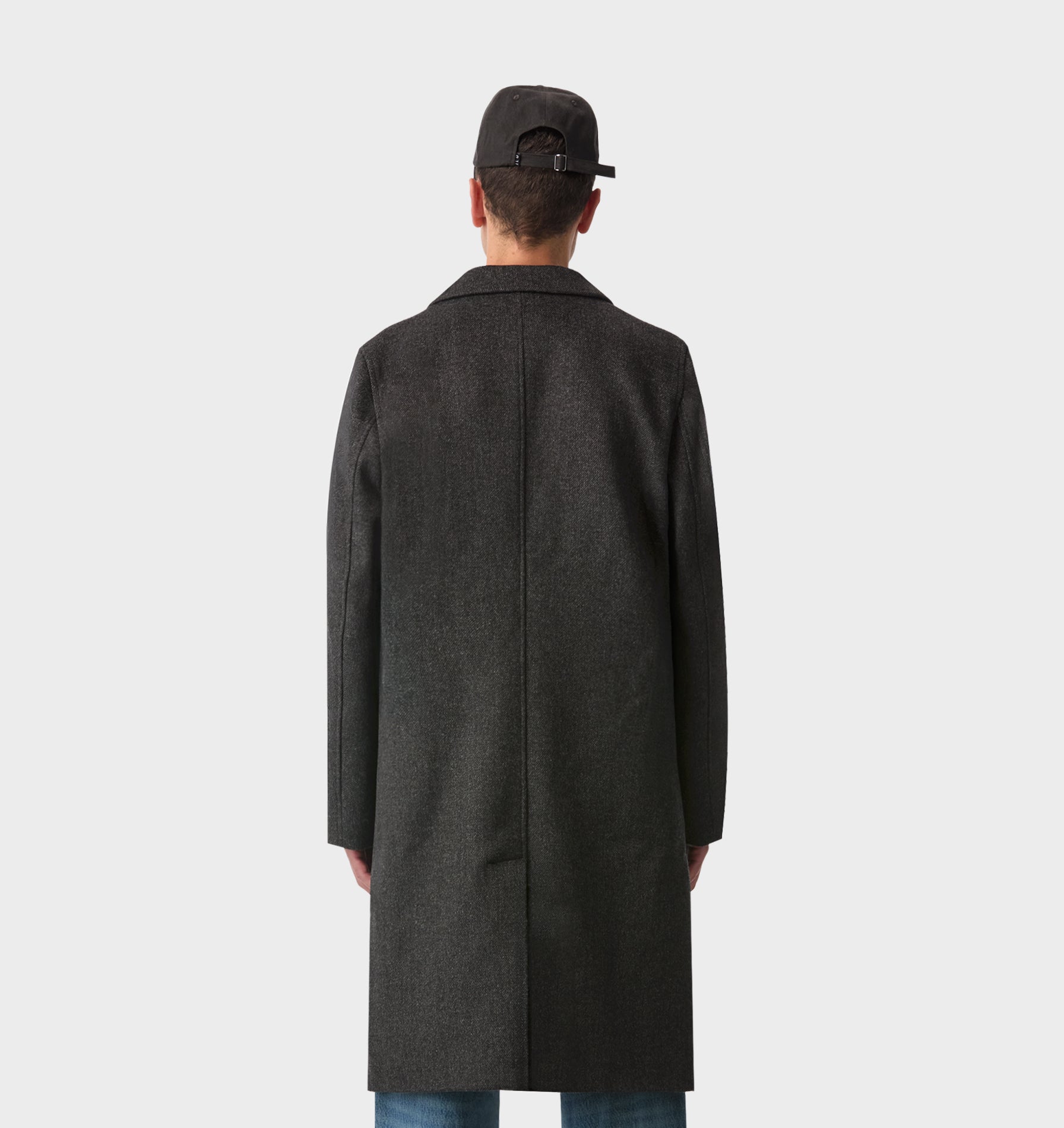Don Car Coat - Charcoal