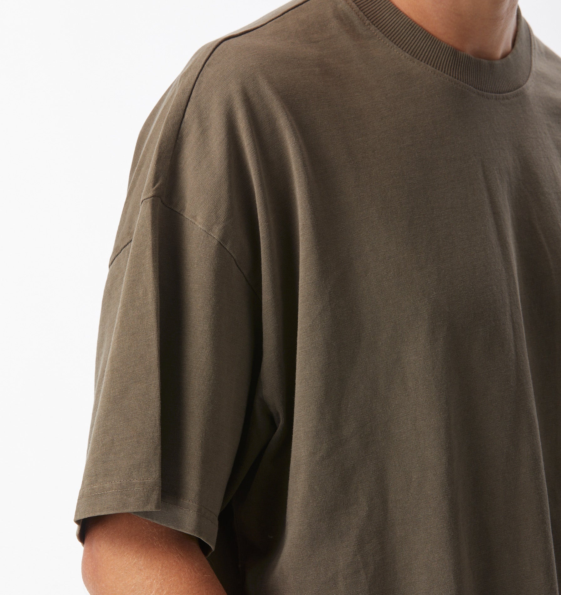 Box Tee - Washed Mushroom