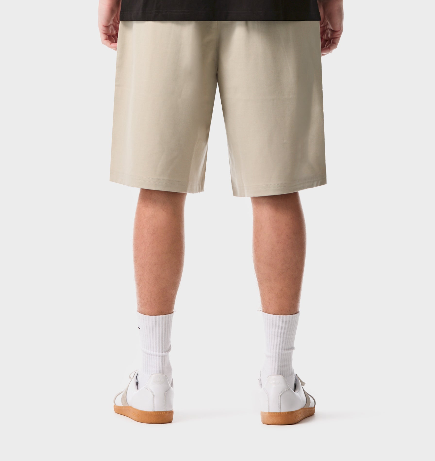 Basquiat Scribble Alby Pleat Short - Stone