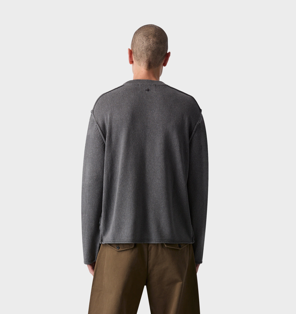 Decon Cropped Knit - Ash