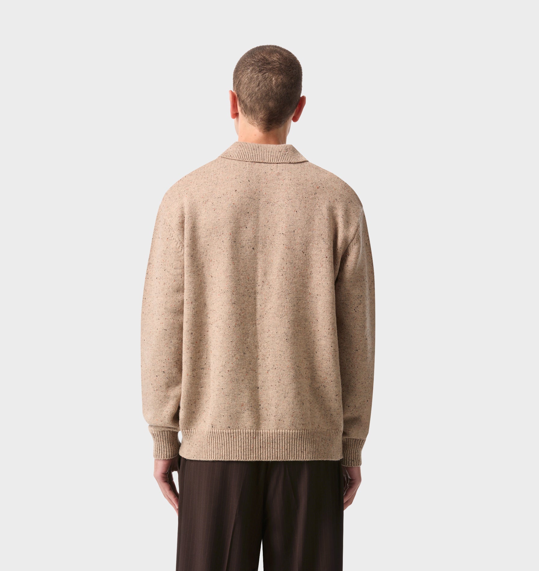 Knit Mario Pullover - Oatmeal