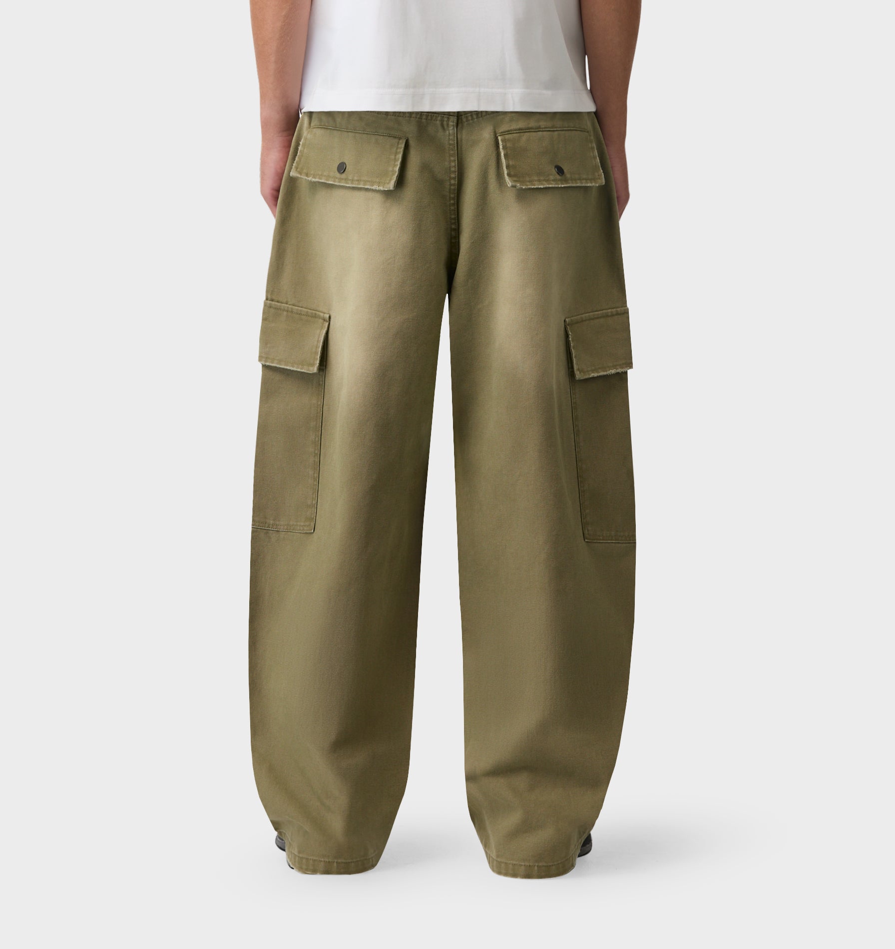 Balloon Cargo Pant - Vintage Moss