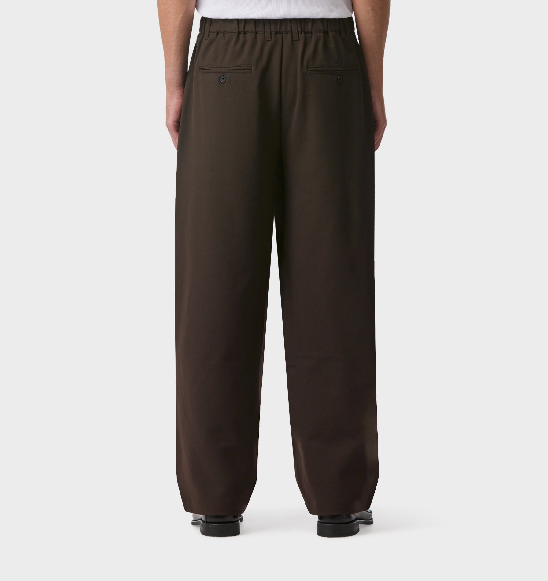 Albert Pleated Pant - Espresso